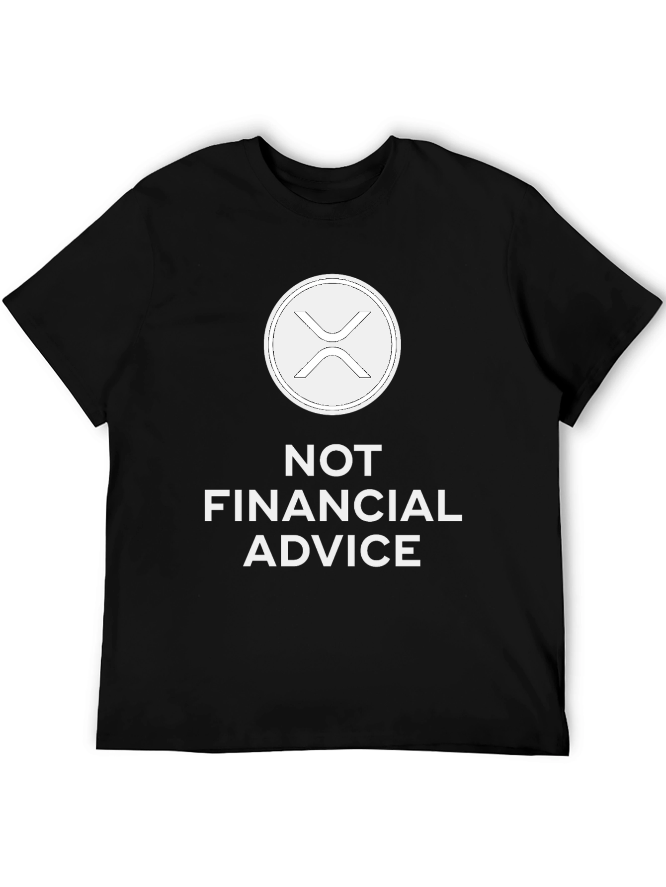 XRP Crypto T-Shirt - NOT Financial Advice