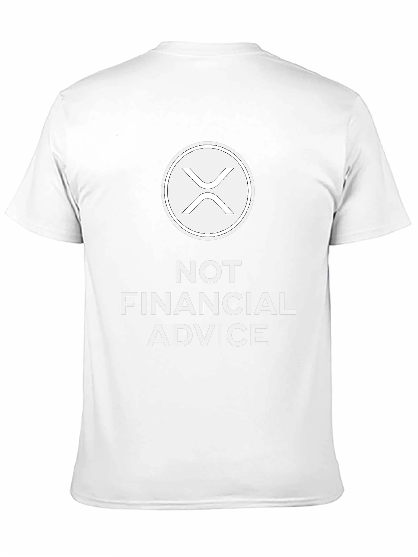 XRP Crypto T-Shirt - NOT Financial Advice