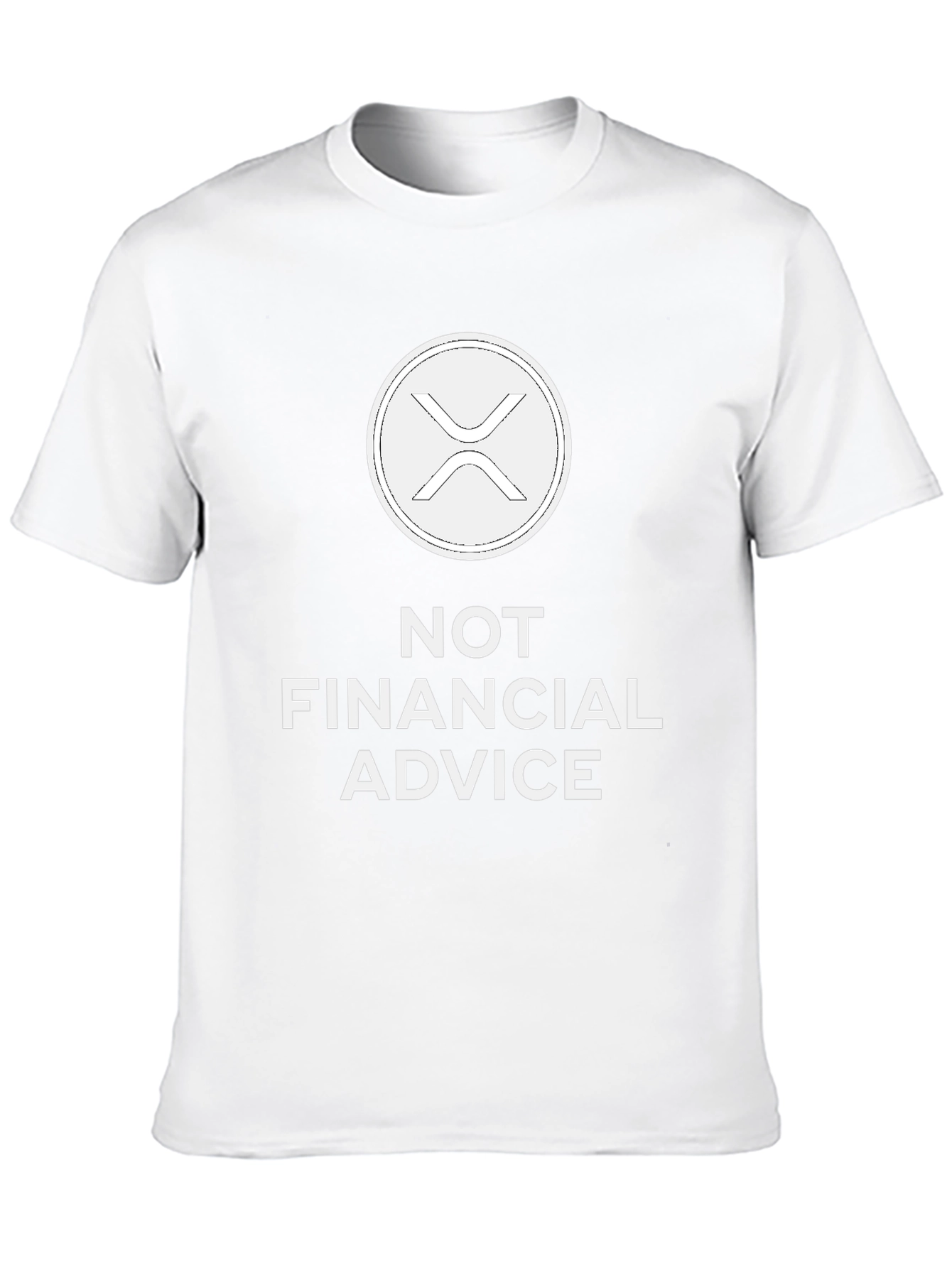 XRP Crypto T-Shirt - NOT Financial Advice