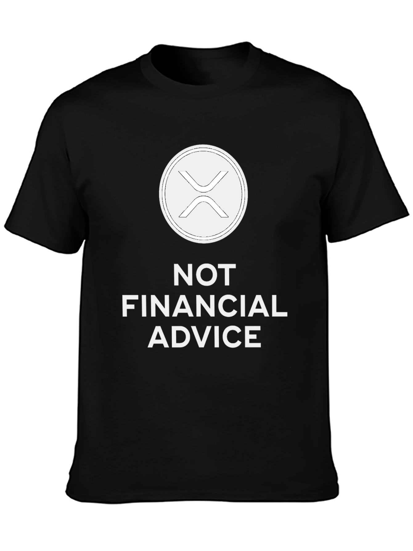 XRP Crypto T-Shirt - NOT Financial Advice