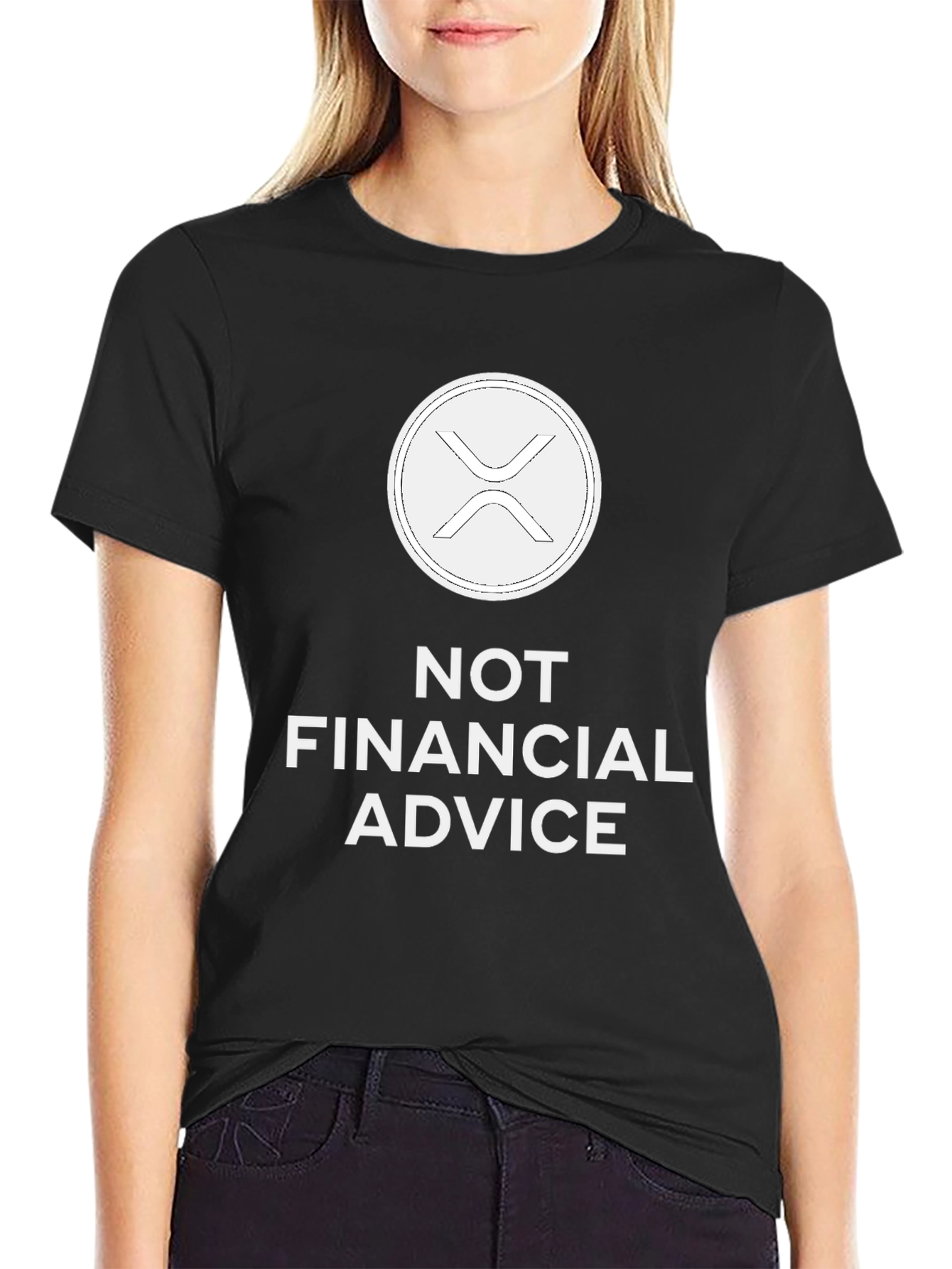 XRP Crypto T-Shirt - NOT Financial Advice