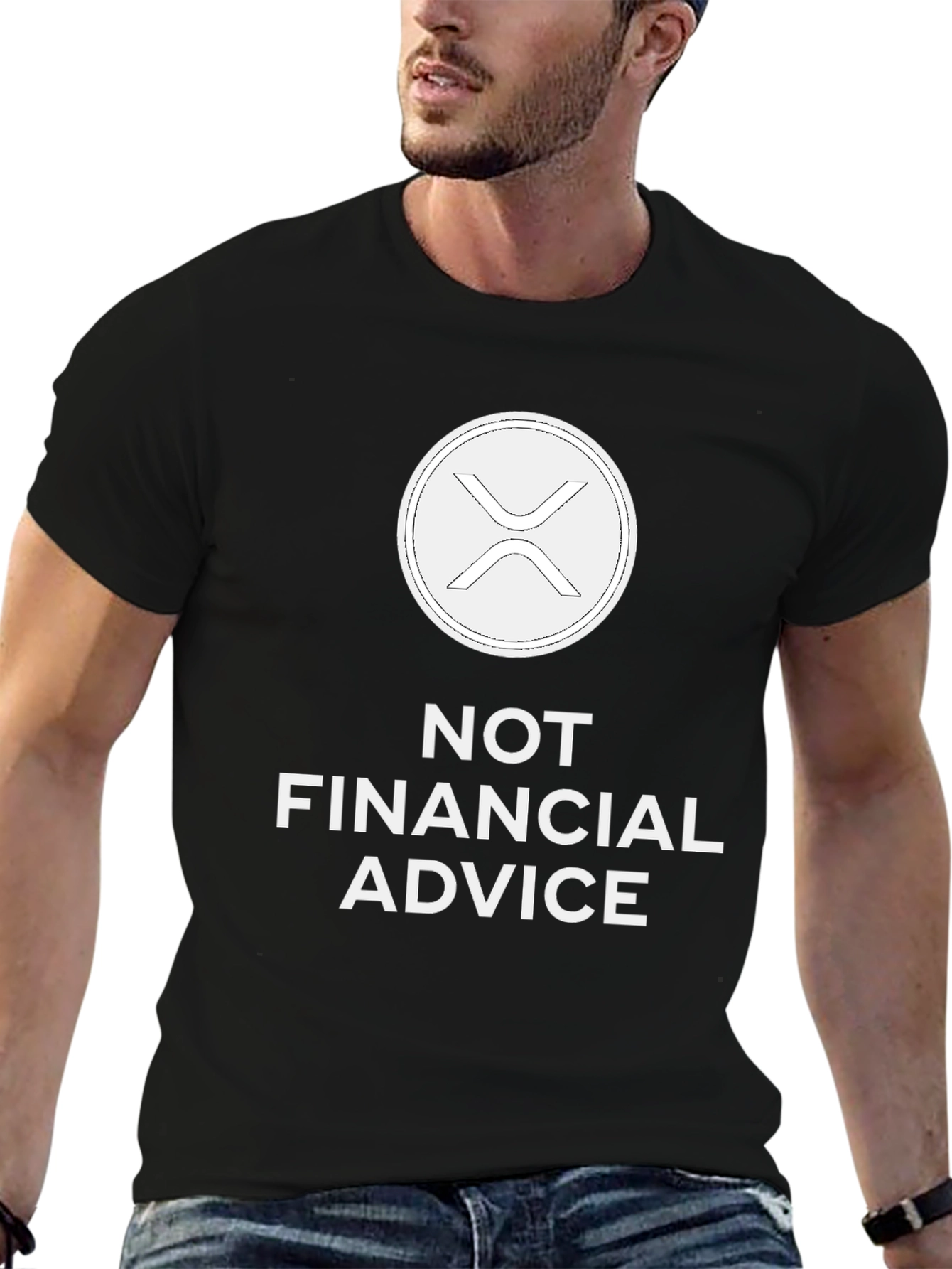 XRP Crypto T-Shirt - NOT Financial Advice