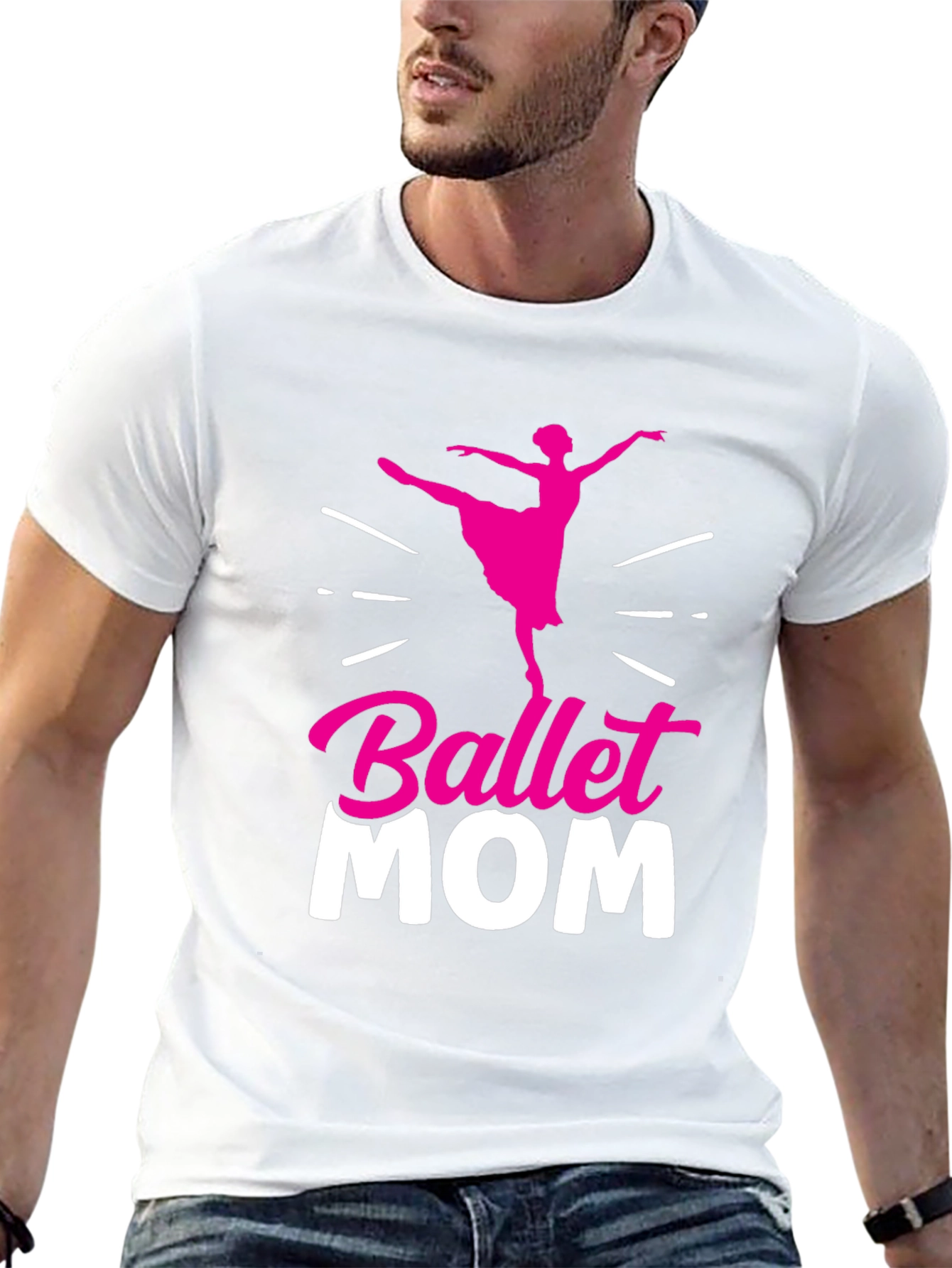 Ballet Mom Graphic Tee - Dance Support Shirt