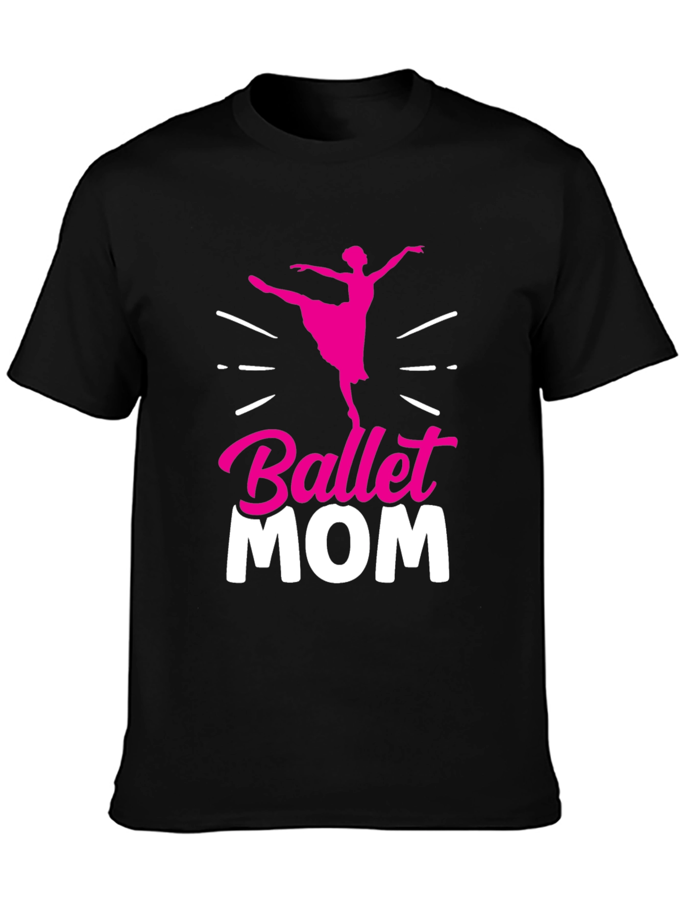 Ballet Mom Graphic Tee - Dance Support Shirt