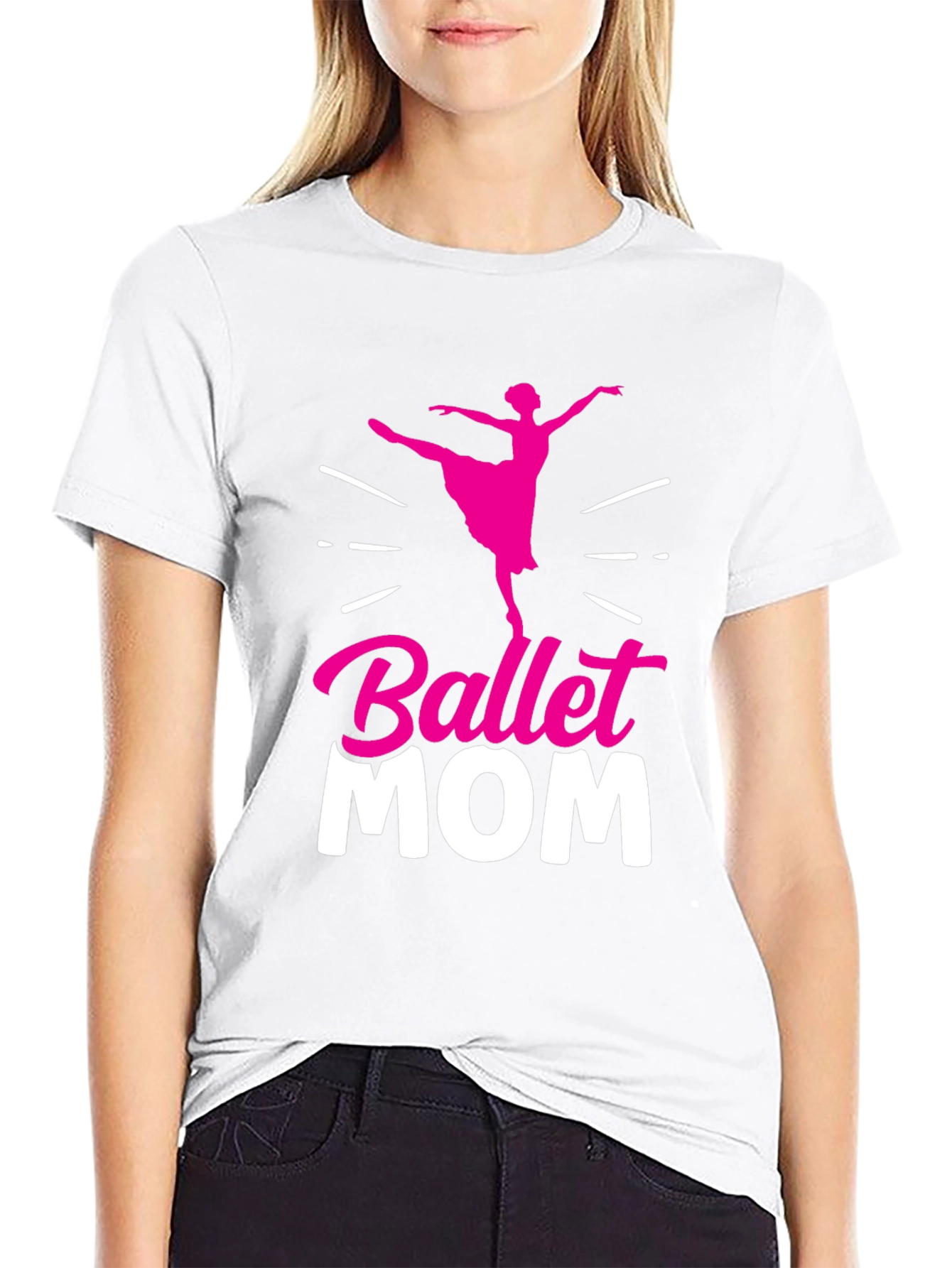 Ballet Mom Graphic Tee - Dance Support Shirt