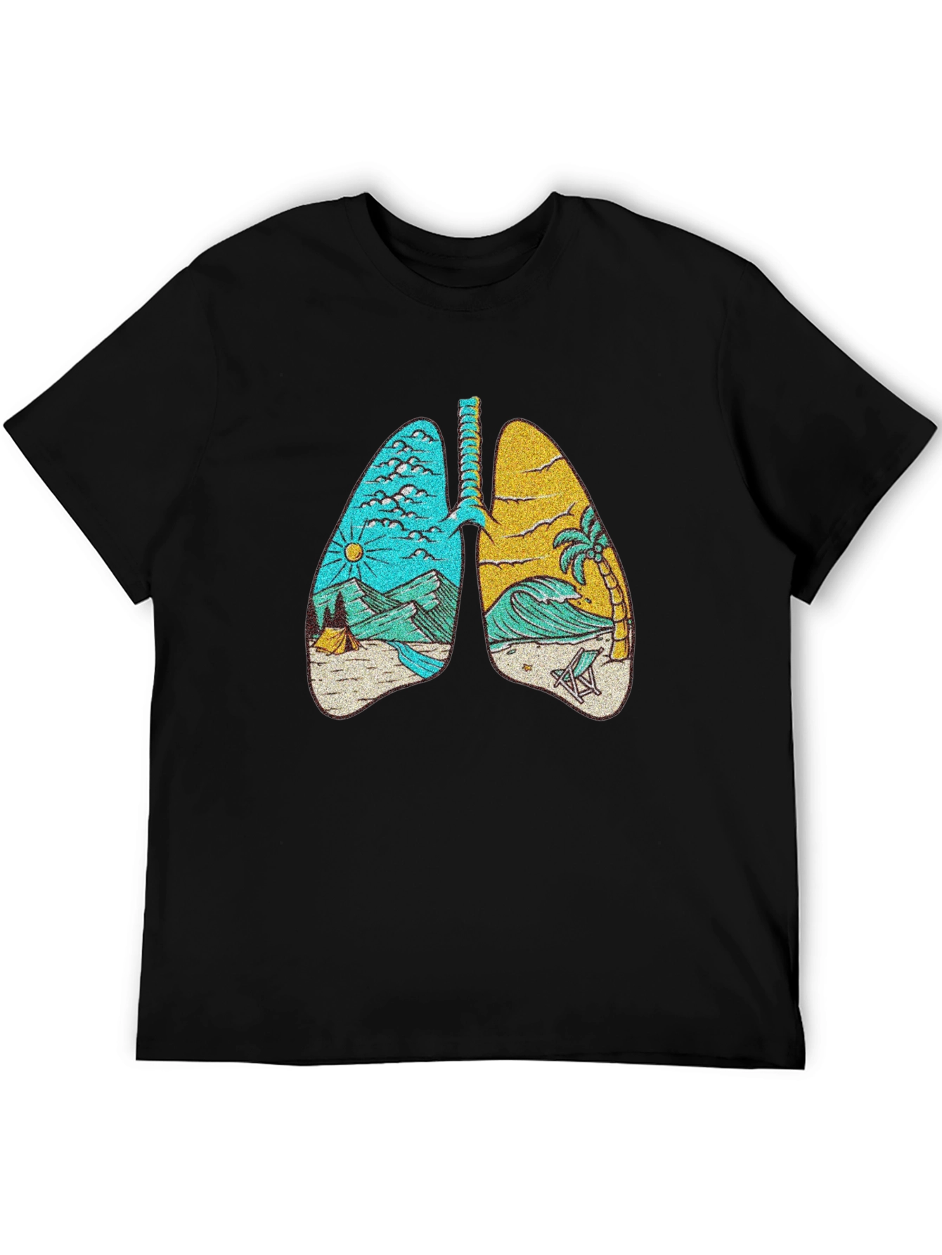 Breathe Easy T-Shirt: Nature Lungs