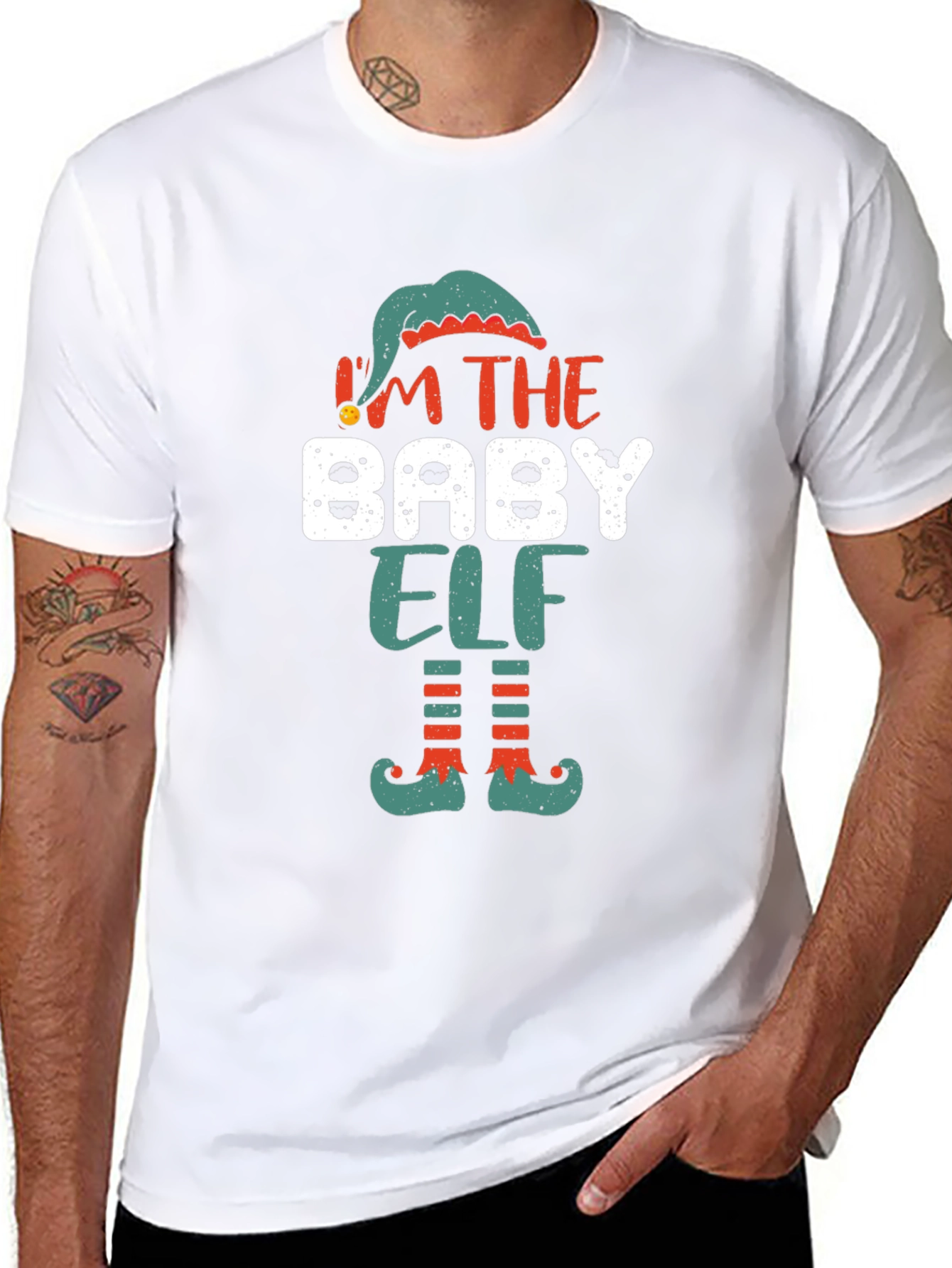 Baby Elf T-Shirt - Festive Christmas Tee