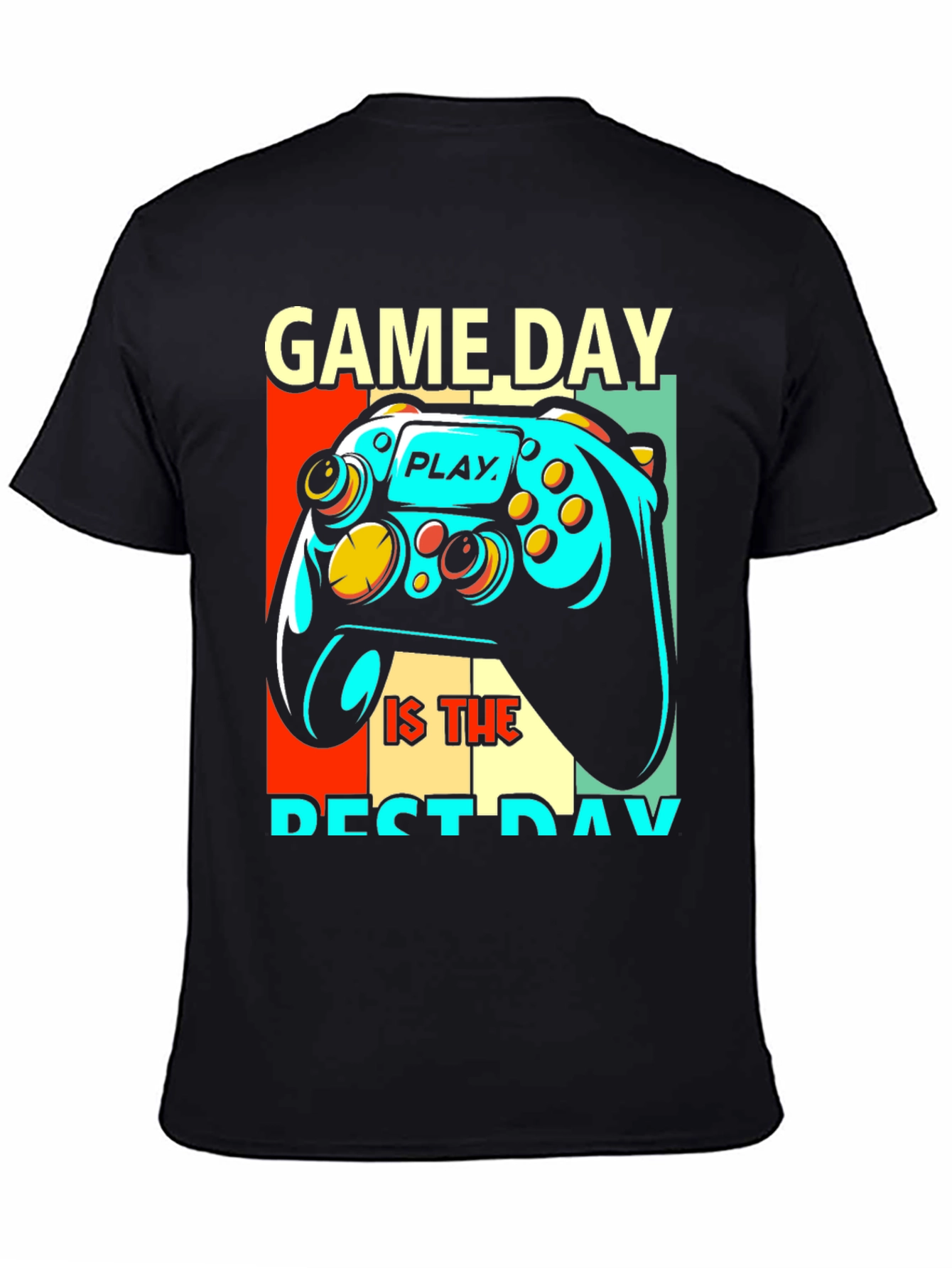 Game Day Controller Graphic T-Shirt