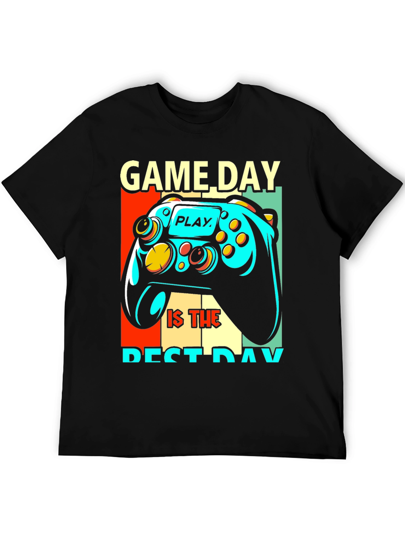 Game Day Controller Graphic T-Shirt
