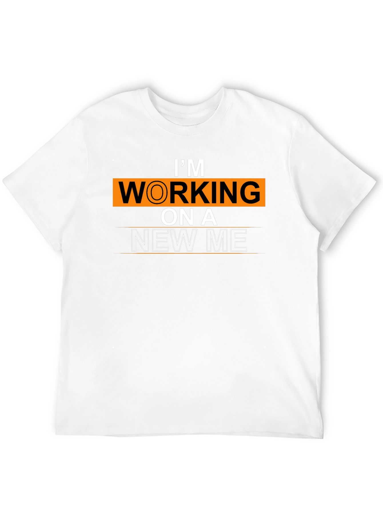 Im Working On A New Me Graphic T-Shirt