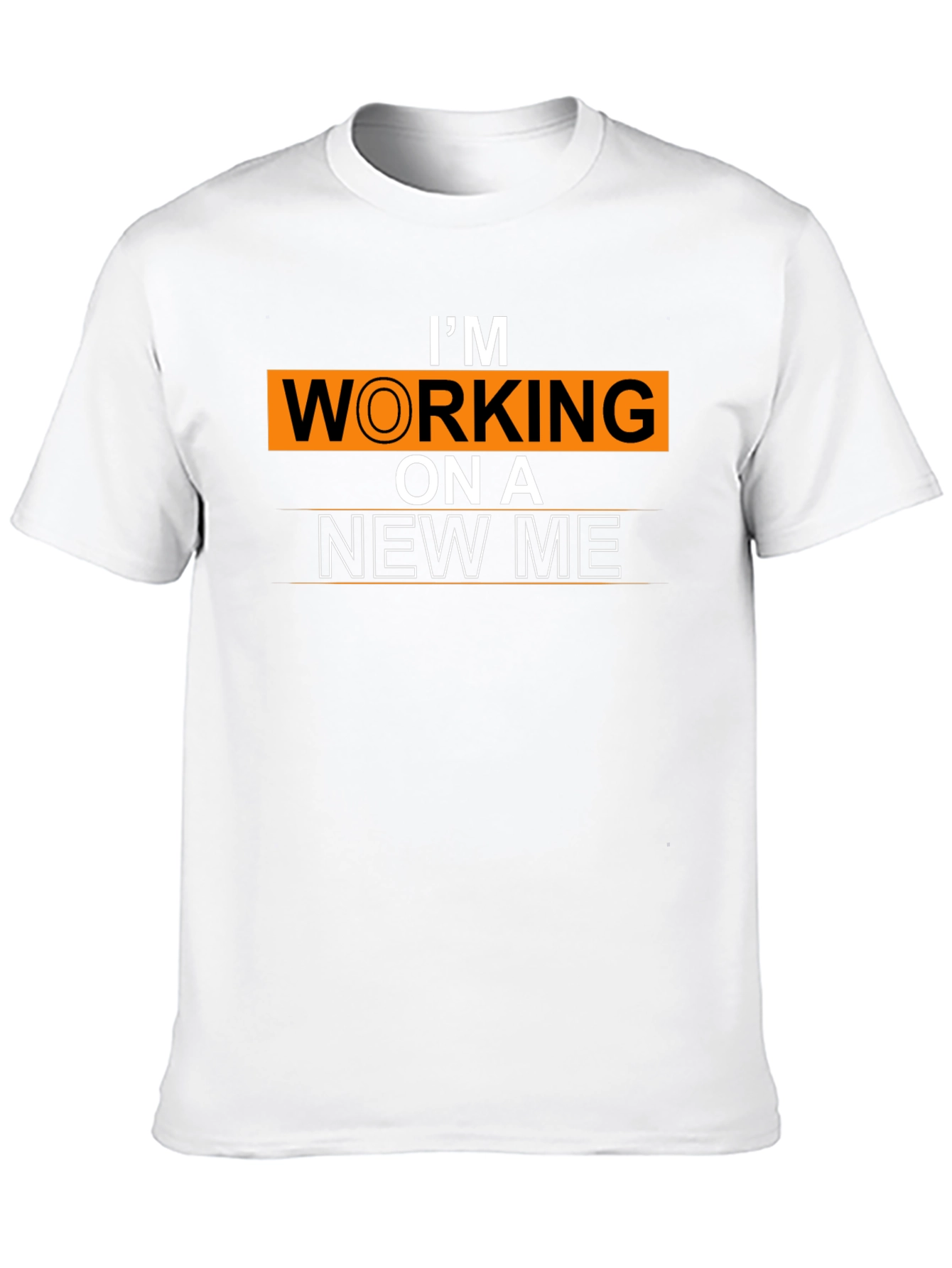 Im Working On A New Me Graphic T-Shirt