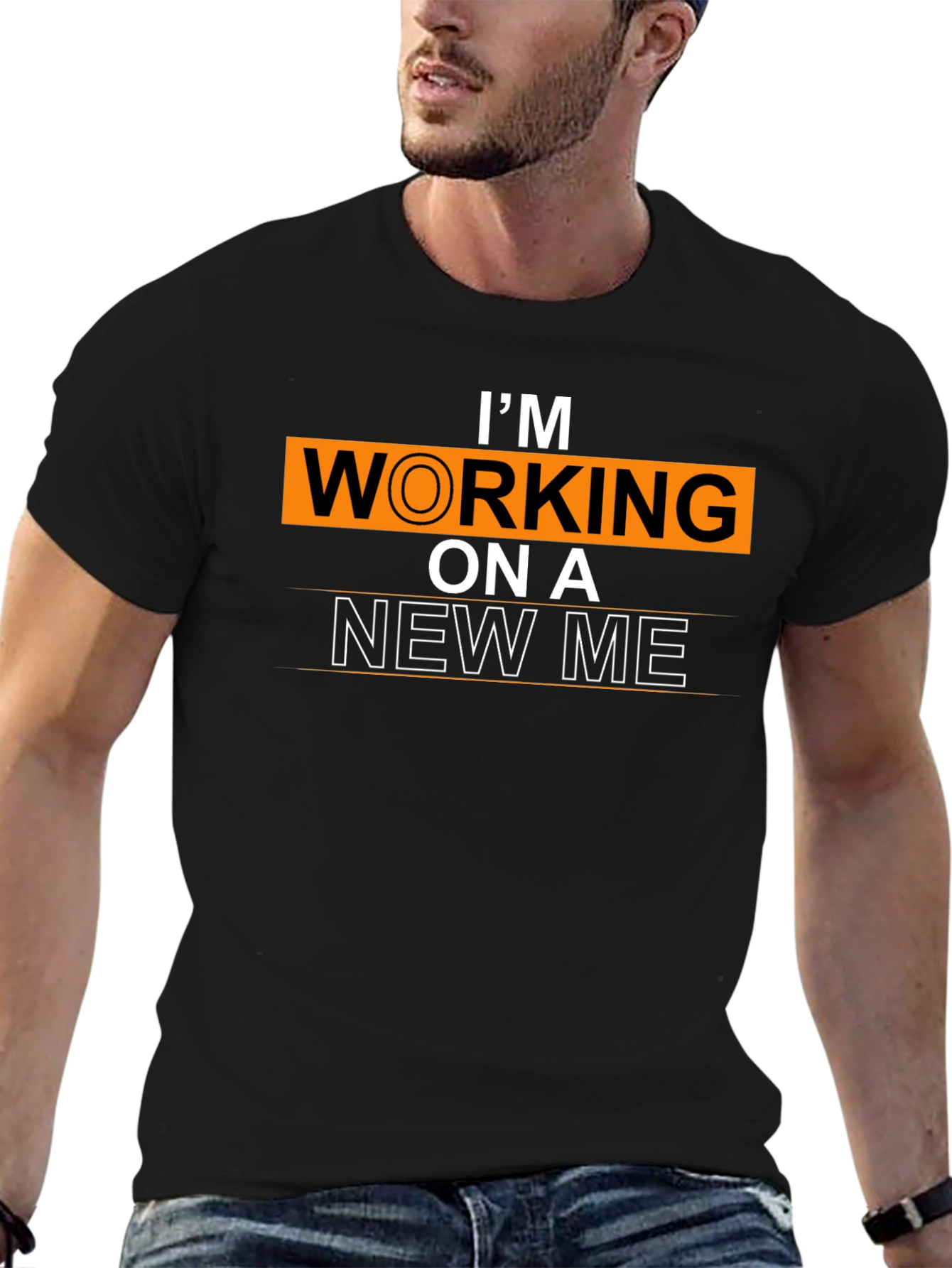 Im Working On A New Me Graphic T-Shirt