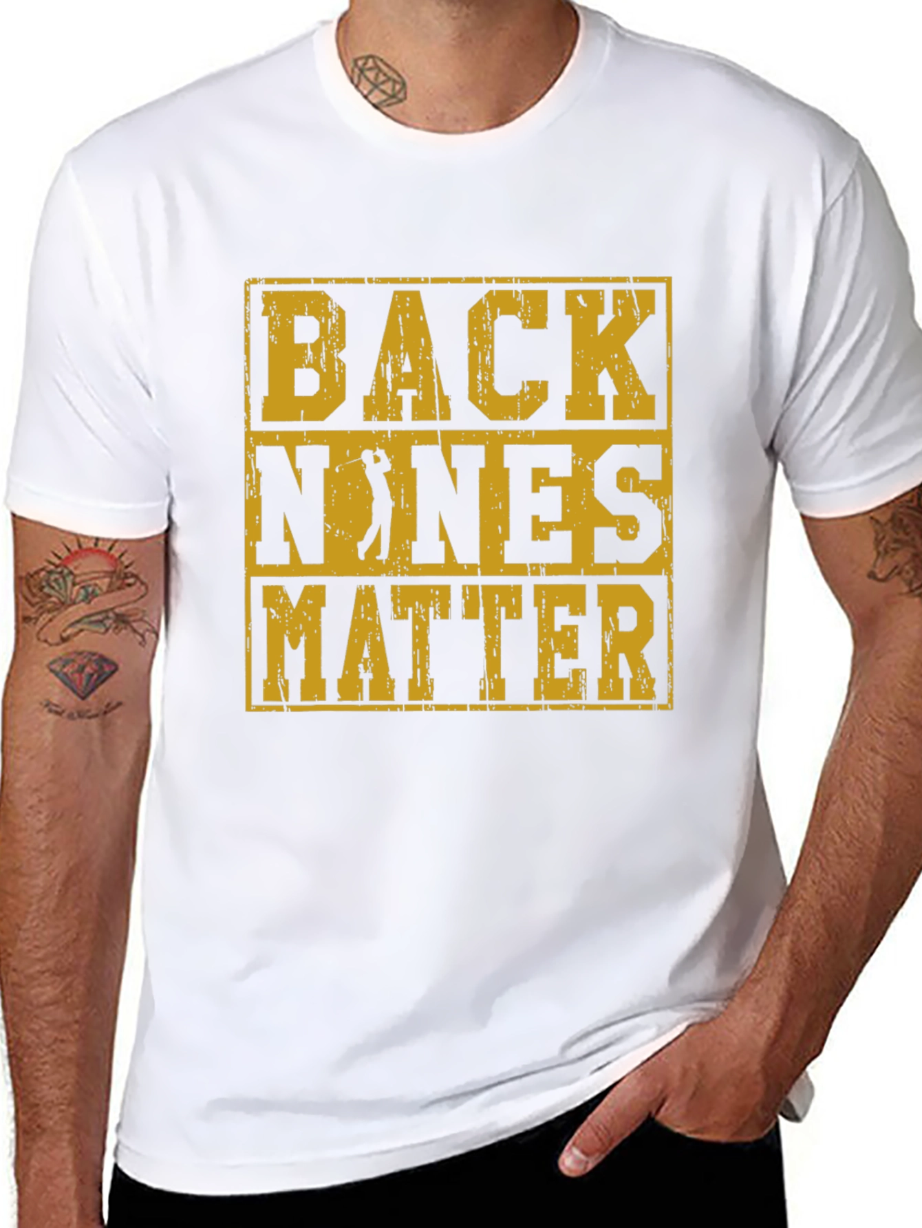 Back Nines Matter T-Shirt Golfing Tee