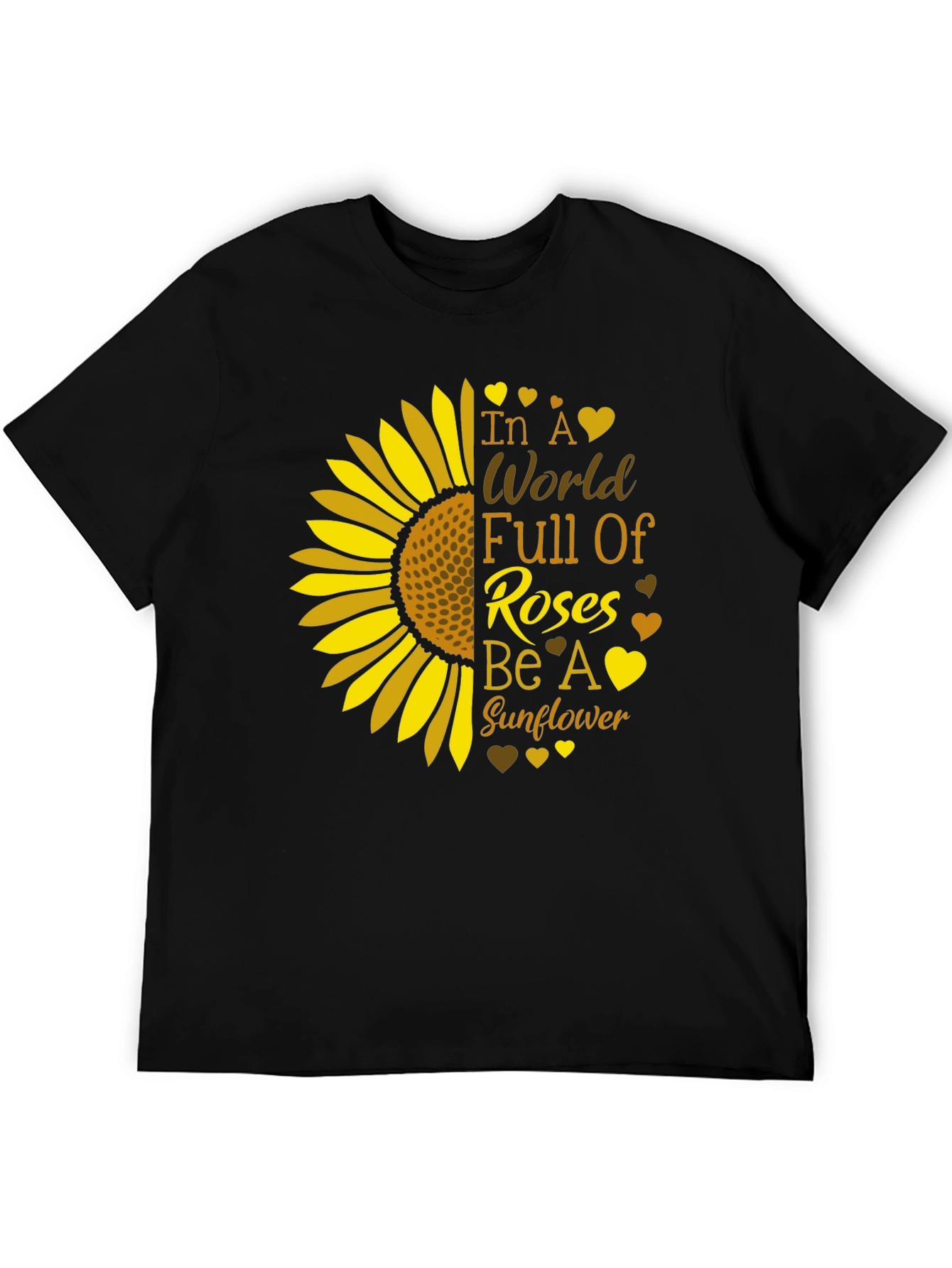 Sunflower Graphic Tee - Be a Sunflower!