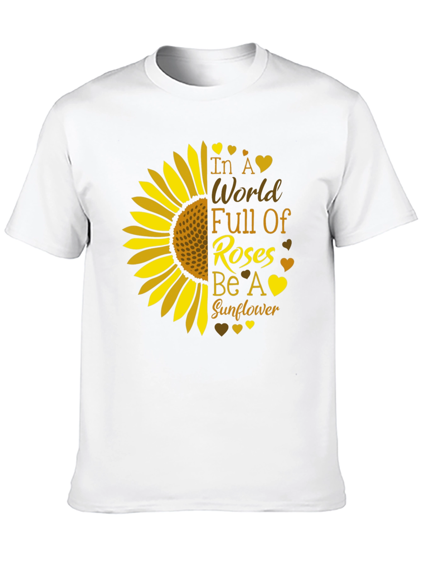 Sunflower Graphic Tee - Be a Sunflower!