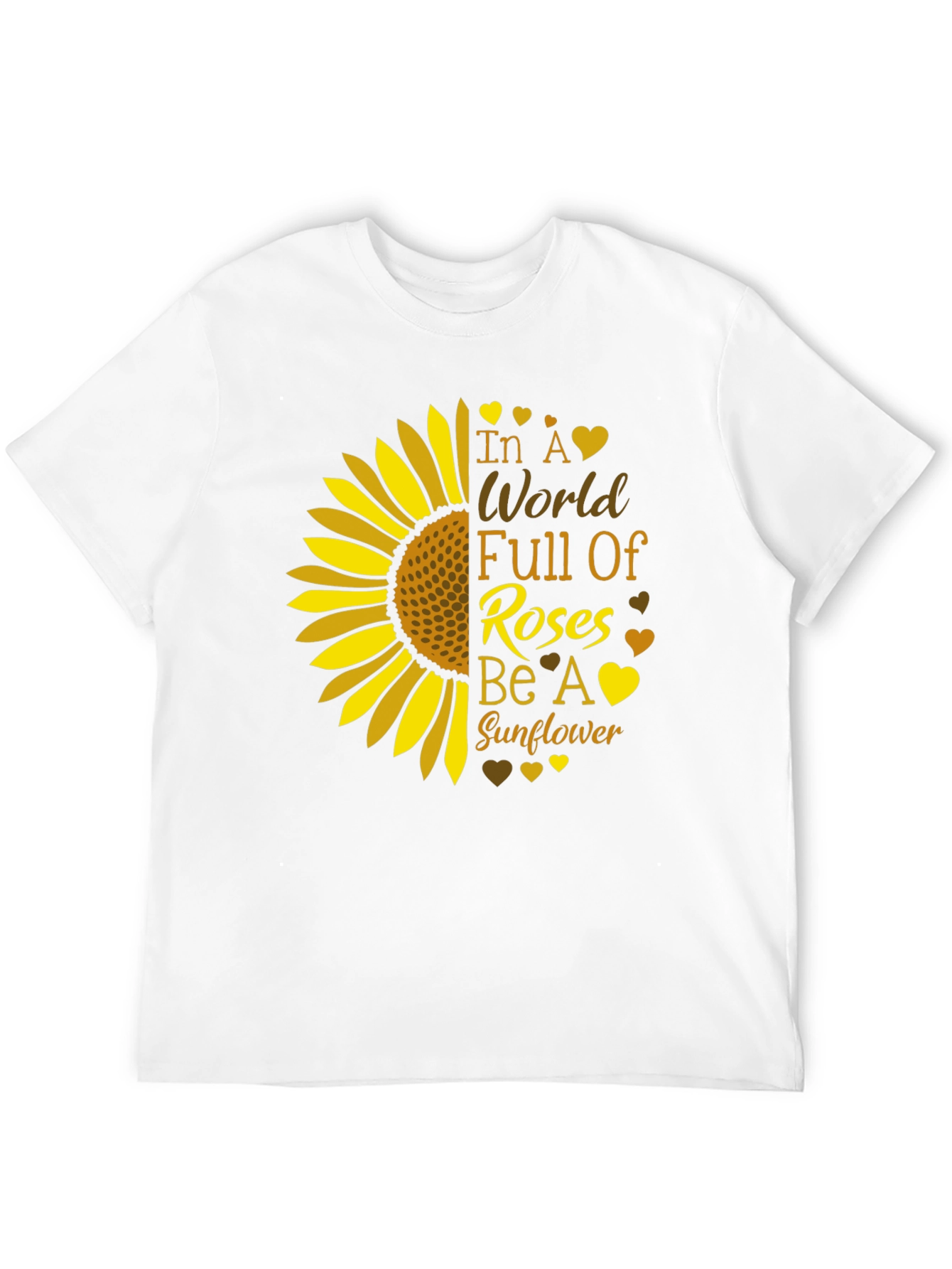Sunflower Graphic Tee - Be a Sunflower!