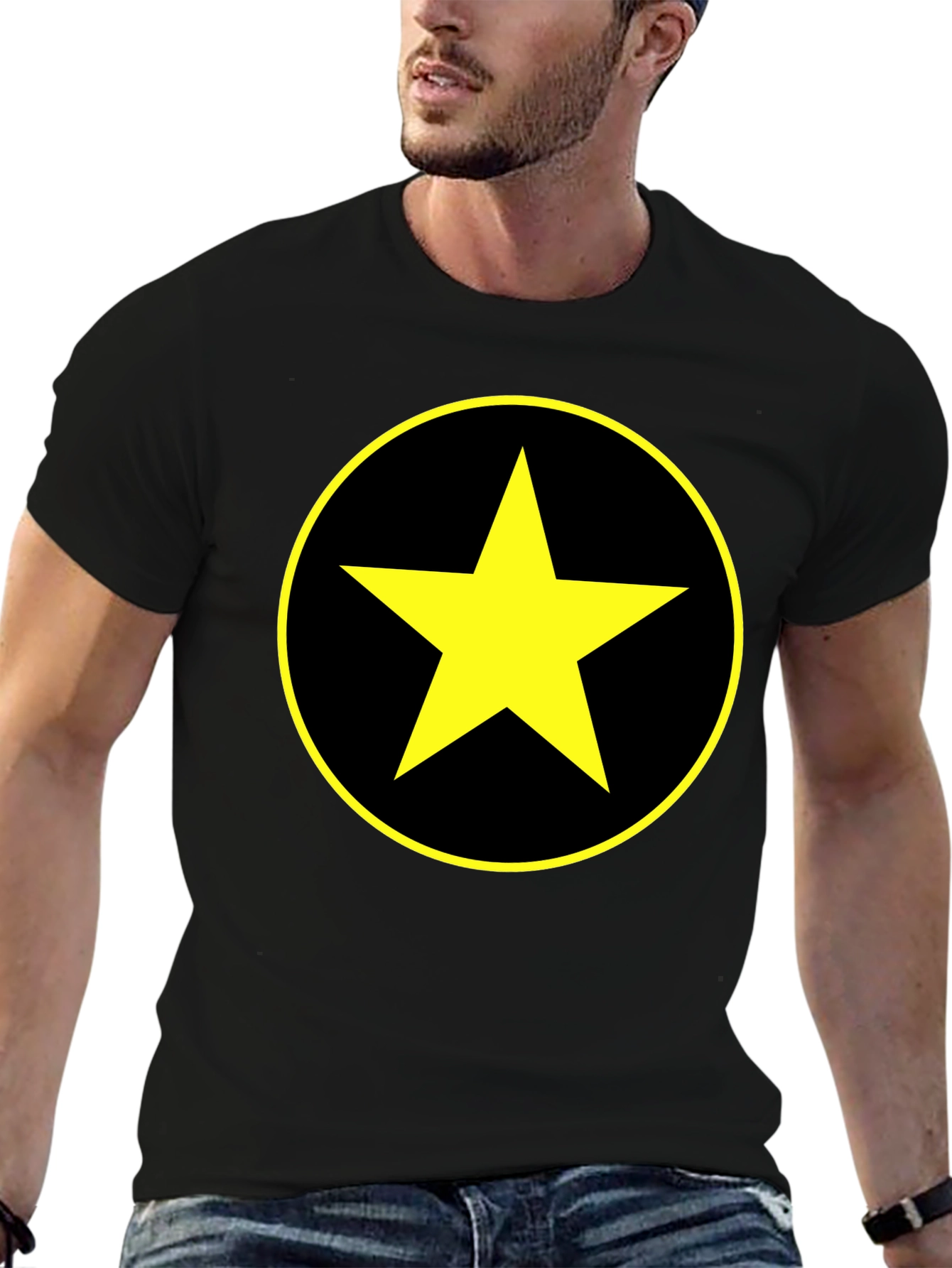 Star Circle Graphic Tee