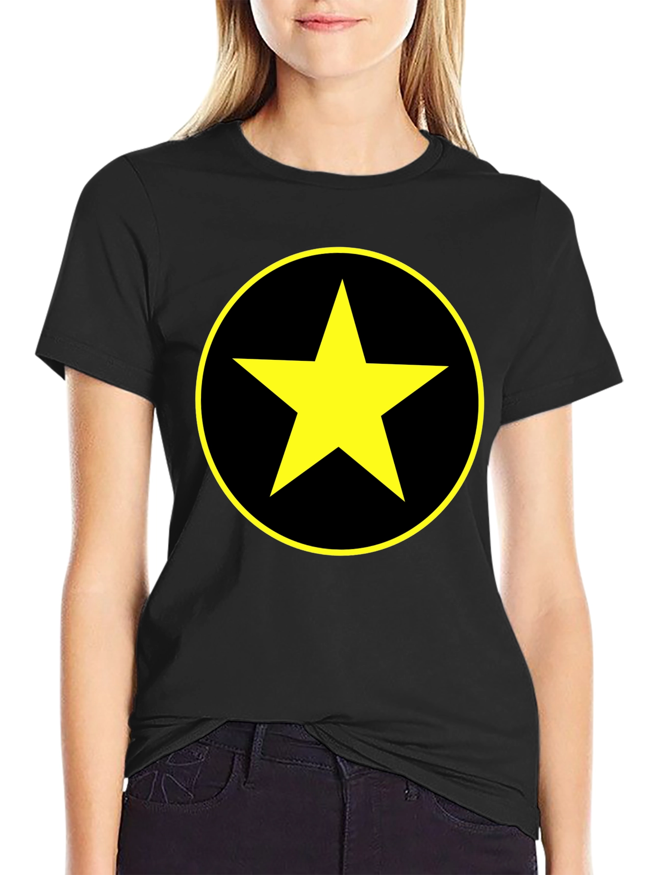 Star Circle Graphic Tee