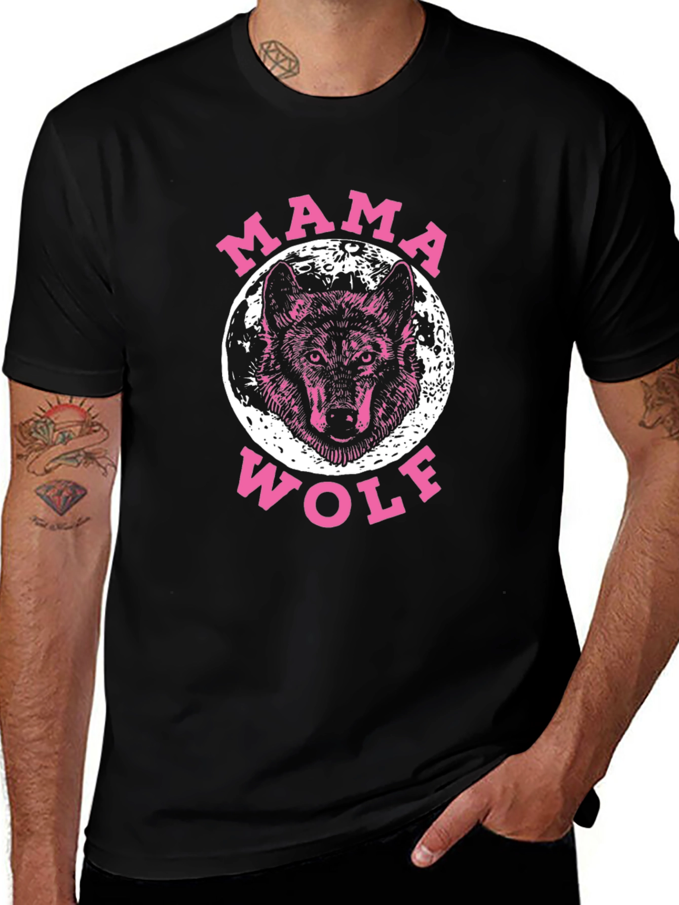 Mama Wolf Graphic T-Shirt
