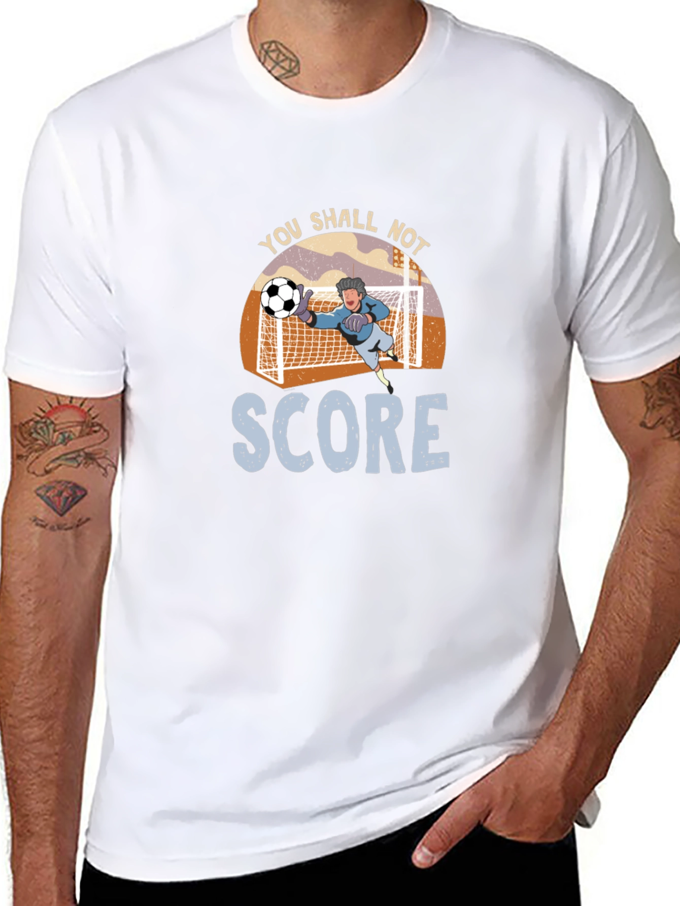 You Shall Not Score Graphic T-Shirt