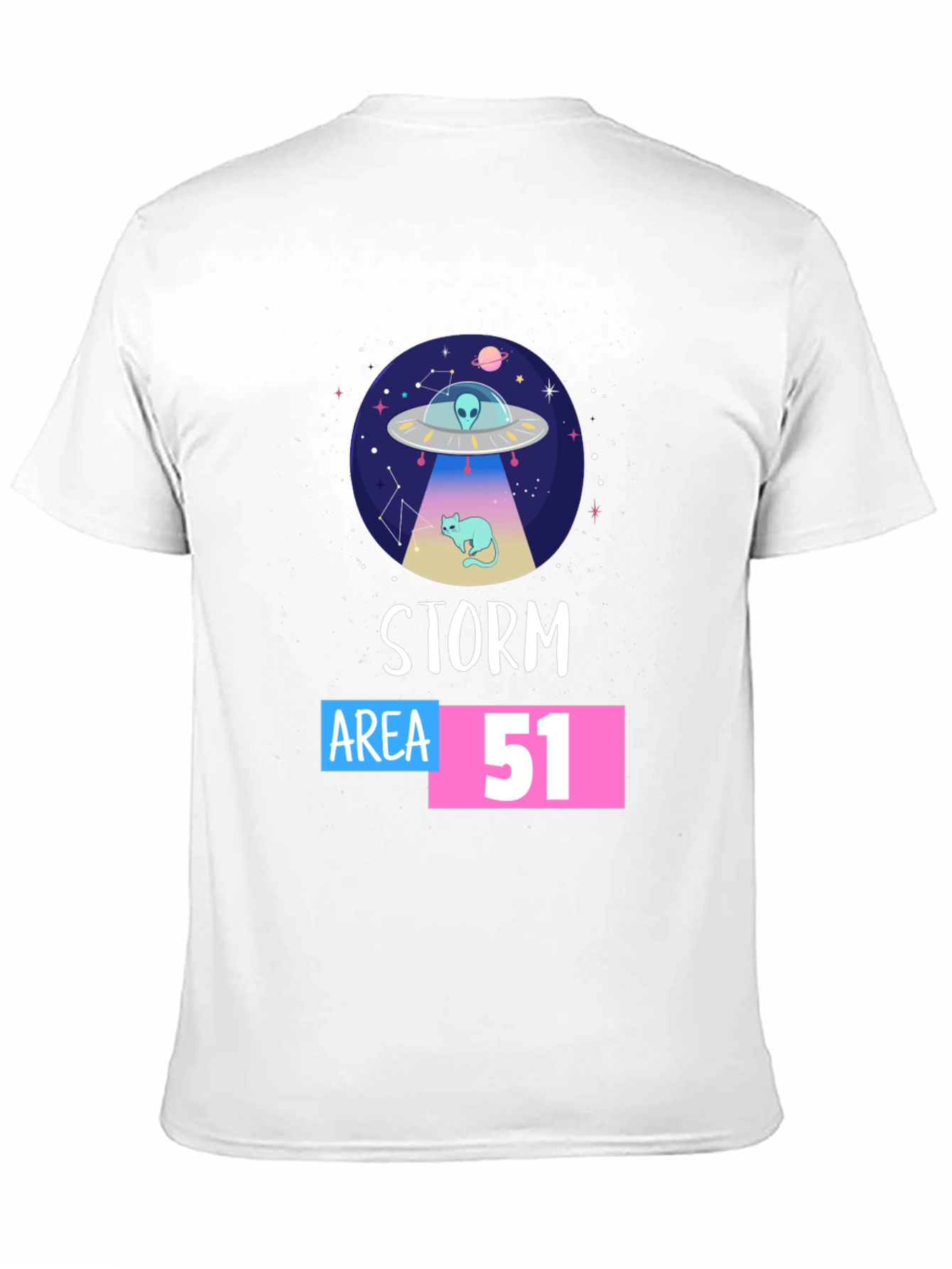 Storm Area 51 UFO Cat T-Shirt