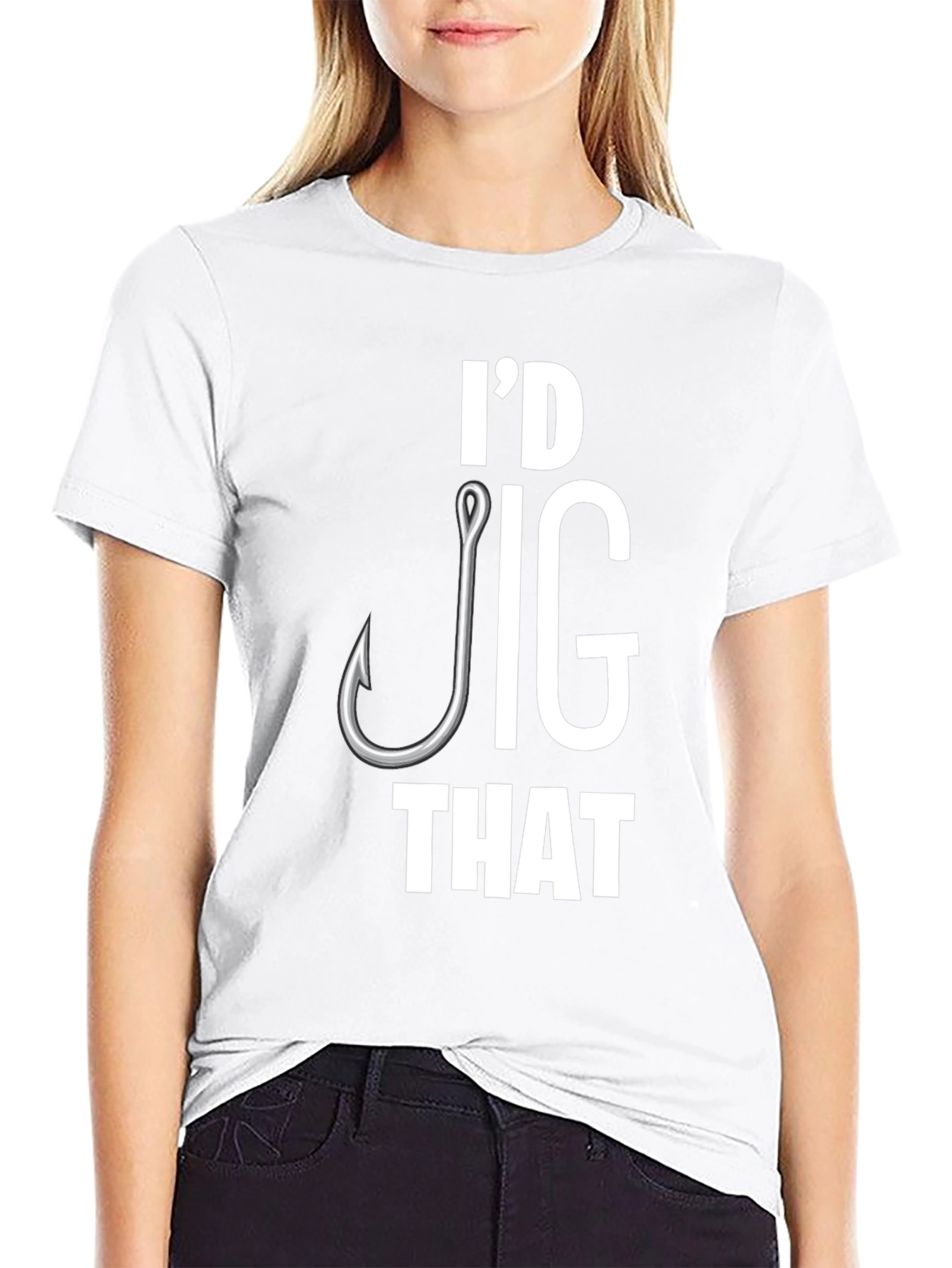 Id Jig That T-Shirt Funny Fishing Tee