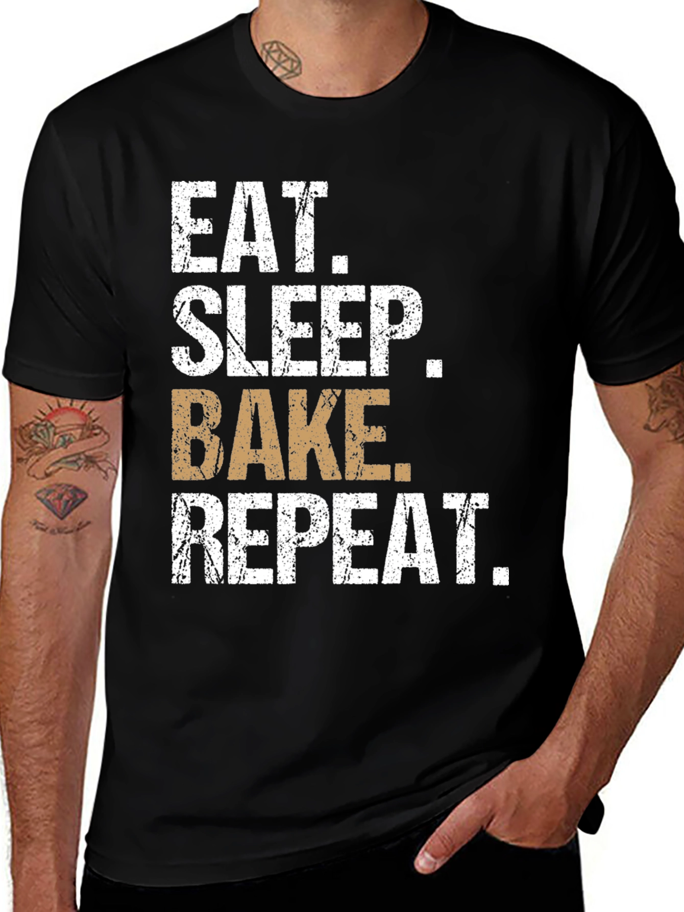 Eat Sleep Bake Repeat T-Shirt