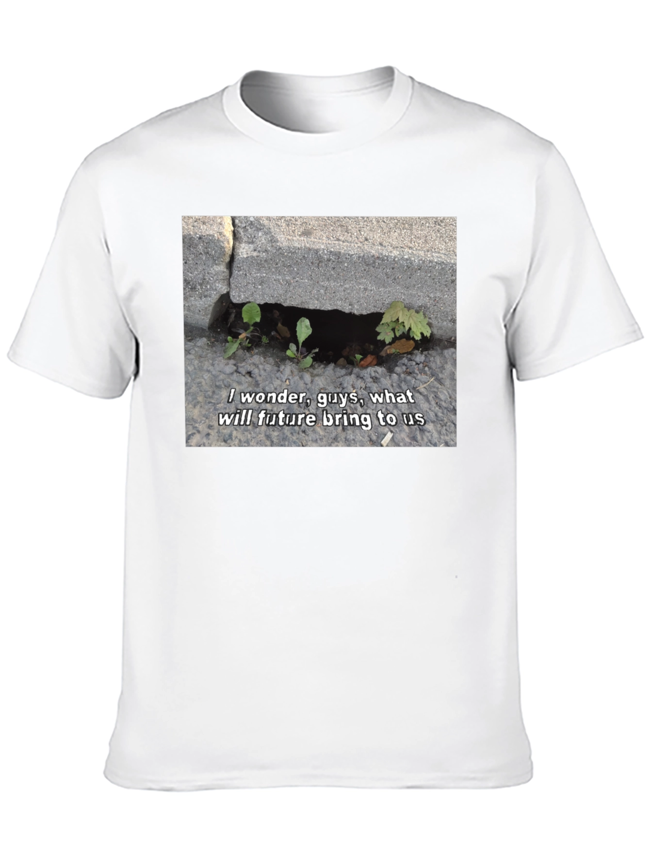 I Wonder Guys Graphic T-Shirt - Black