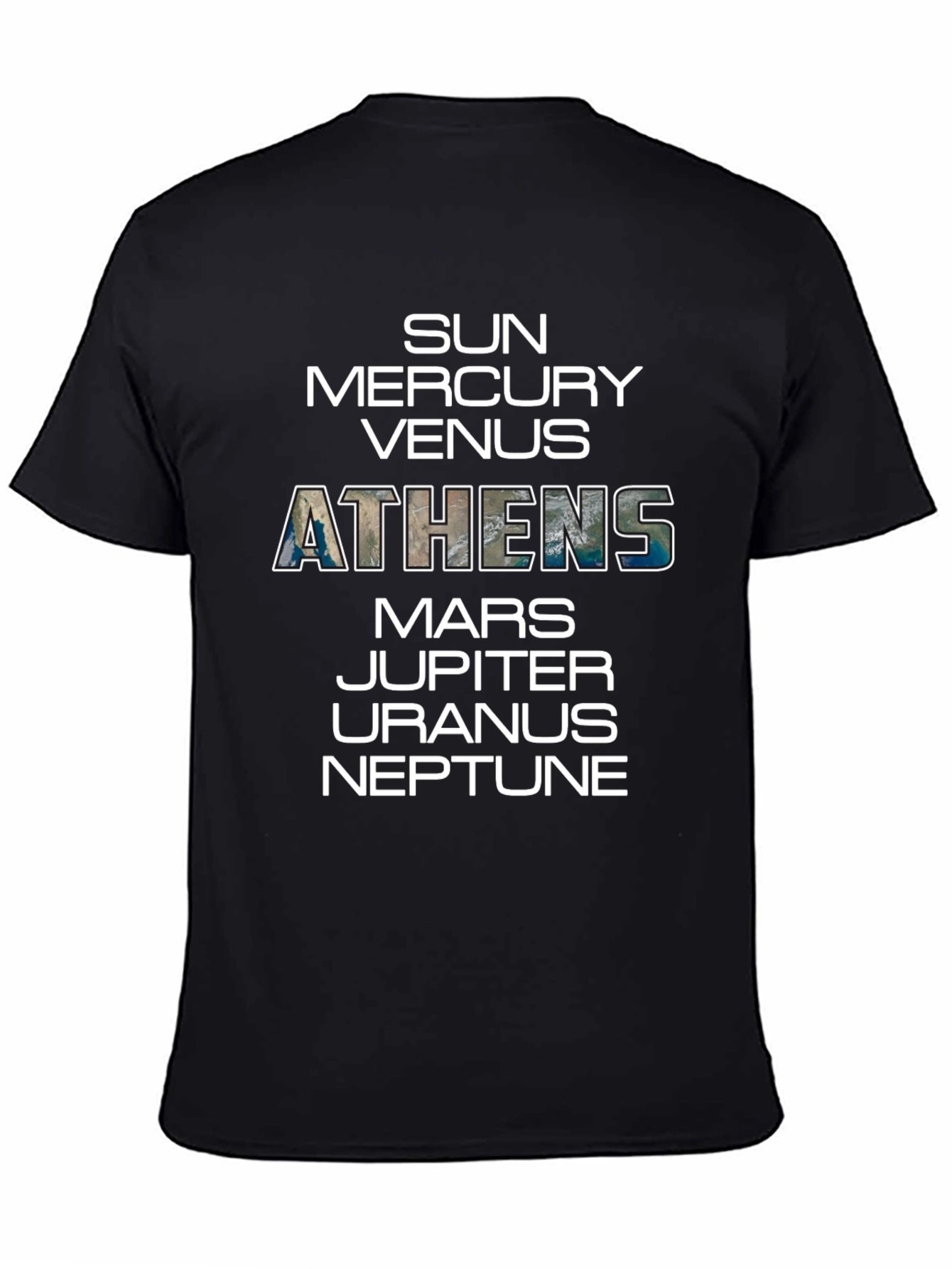 Athens Planet Graphic T-Shirt