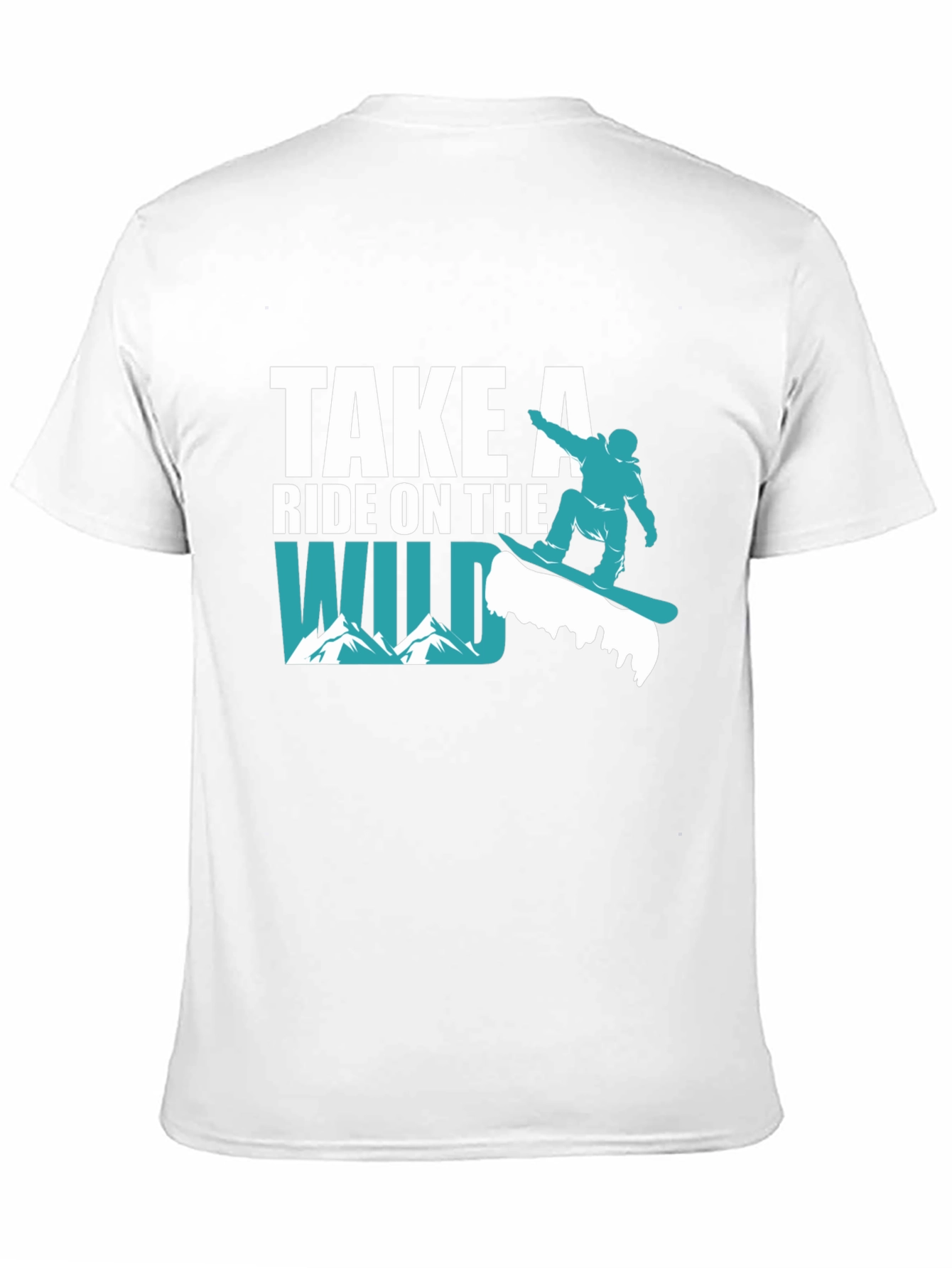 Wild Ride Snowboard T-Shirt - Adventurous Style