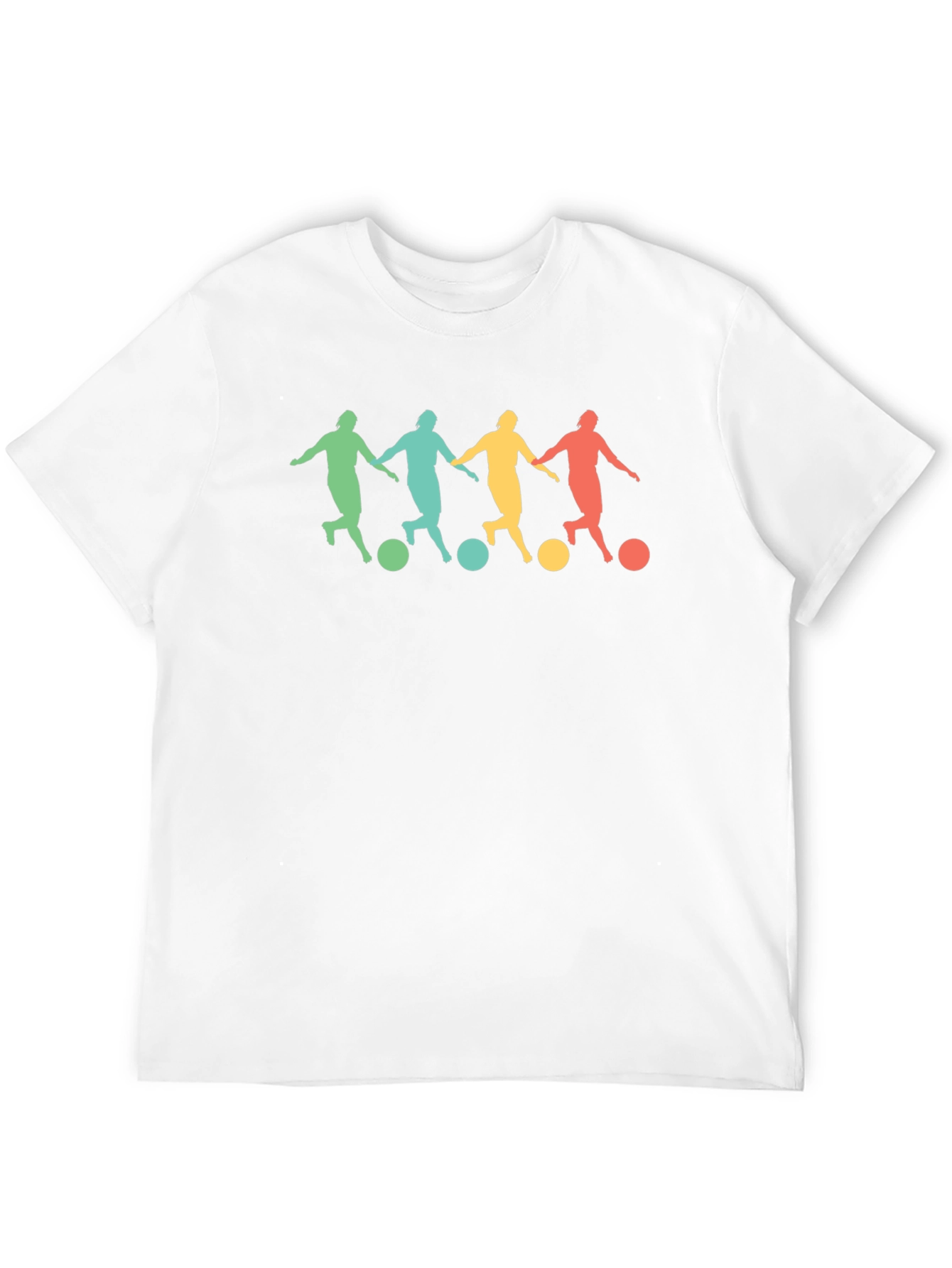 Retro Soccer Player Graphic Tee