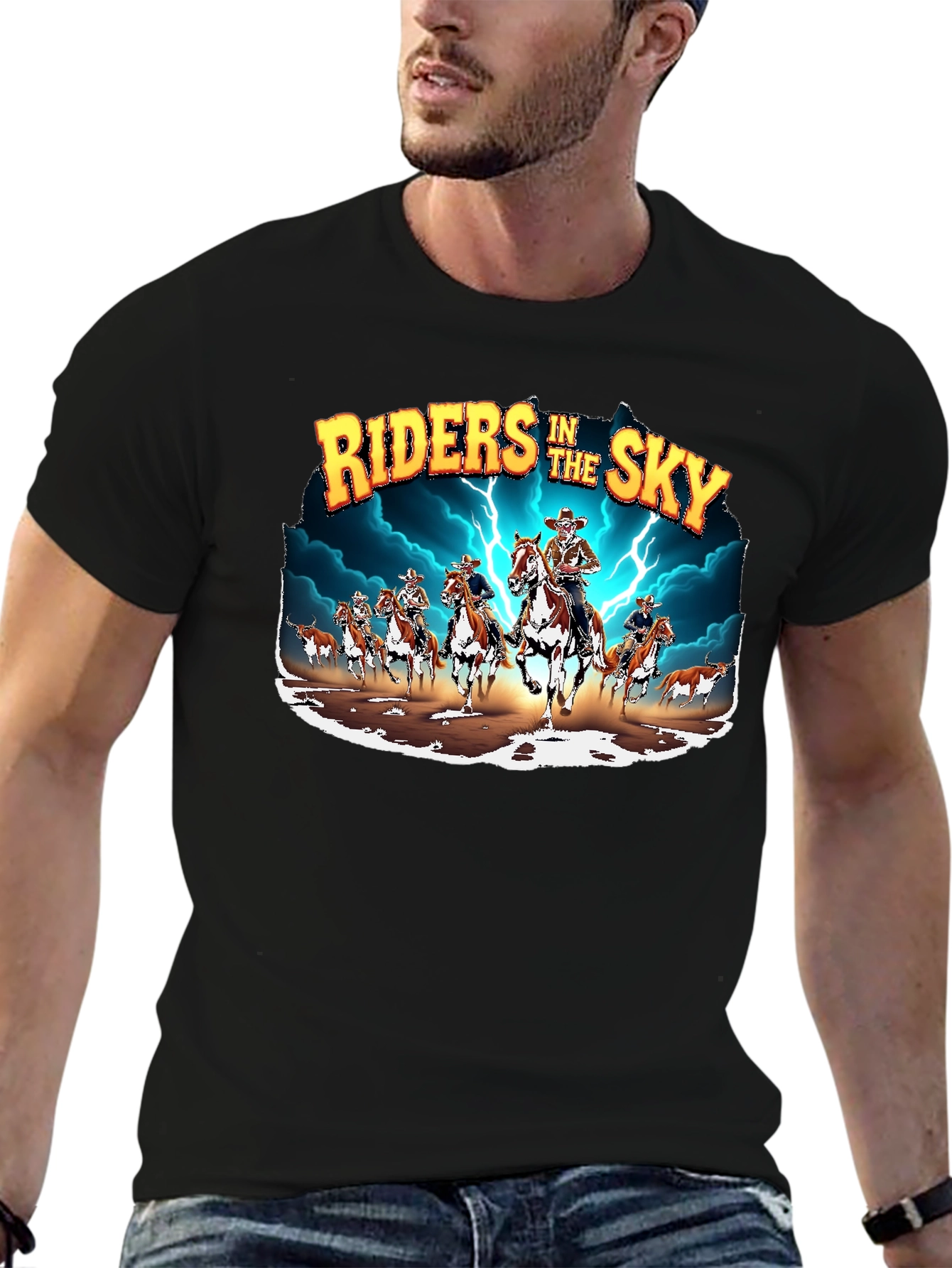 Riders in the Sky Graphic Tee