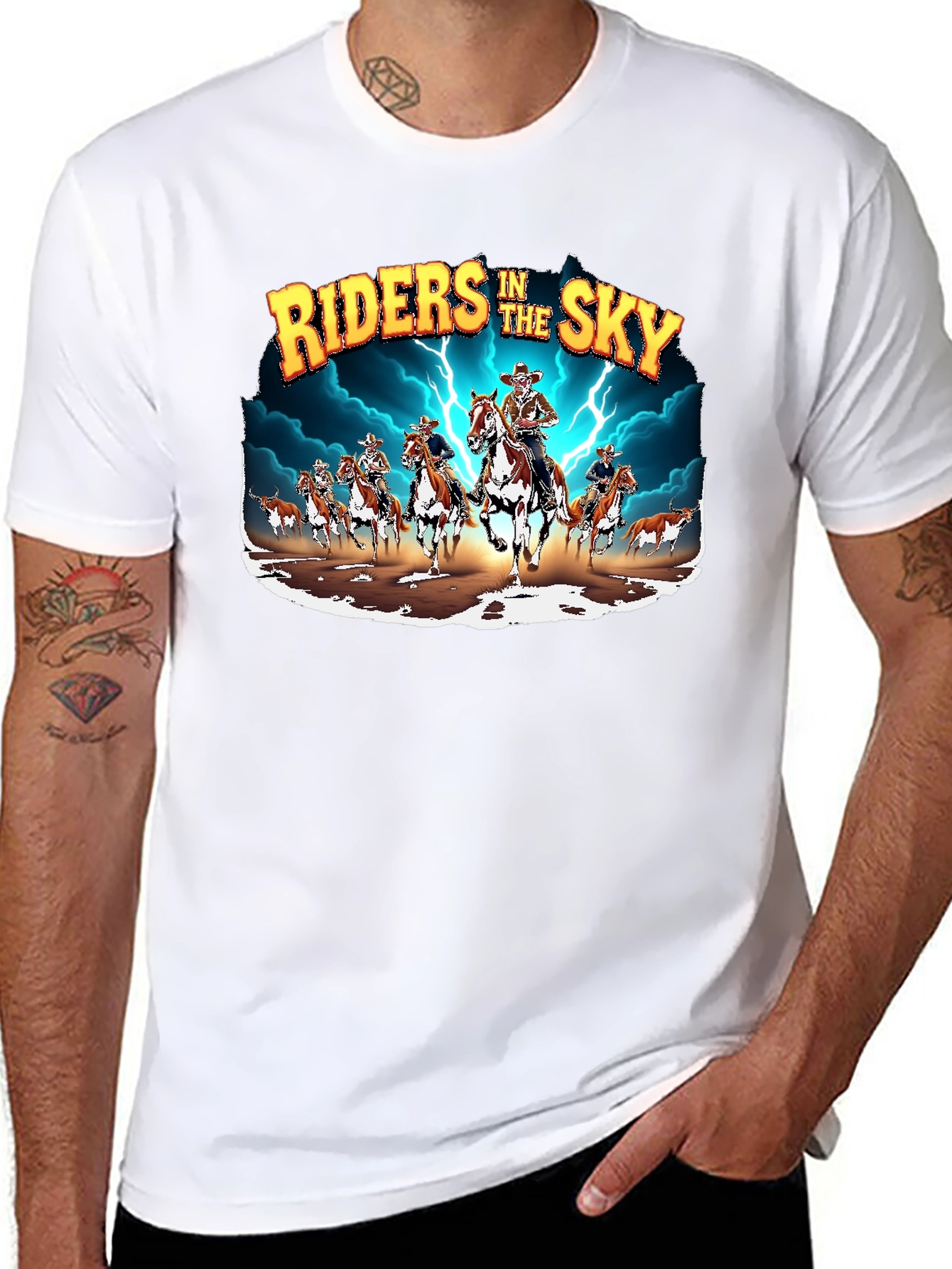 Riders in the Sky Graphic Tee