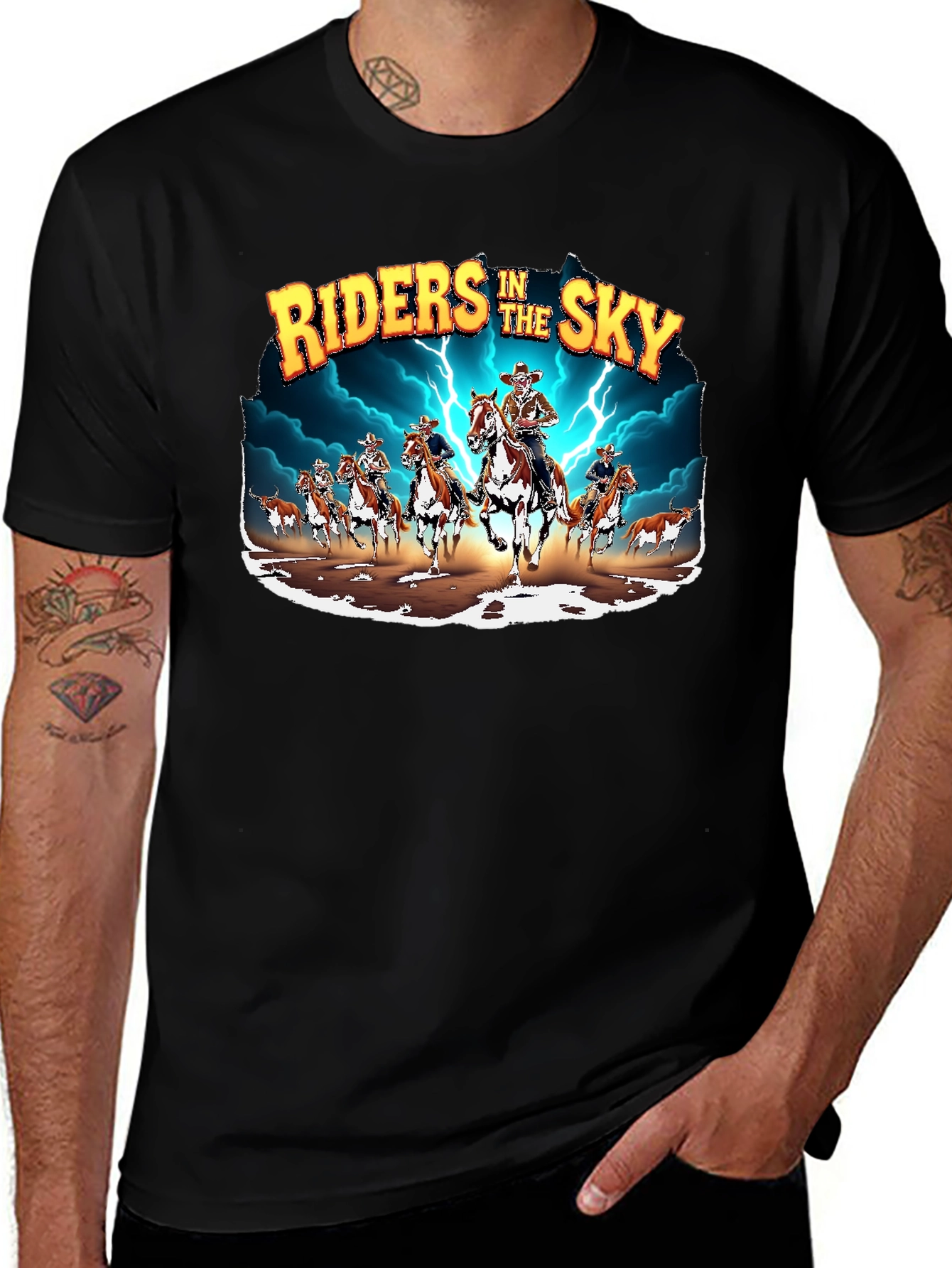 Riders in the Sky Graphic Tee