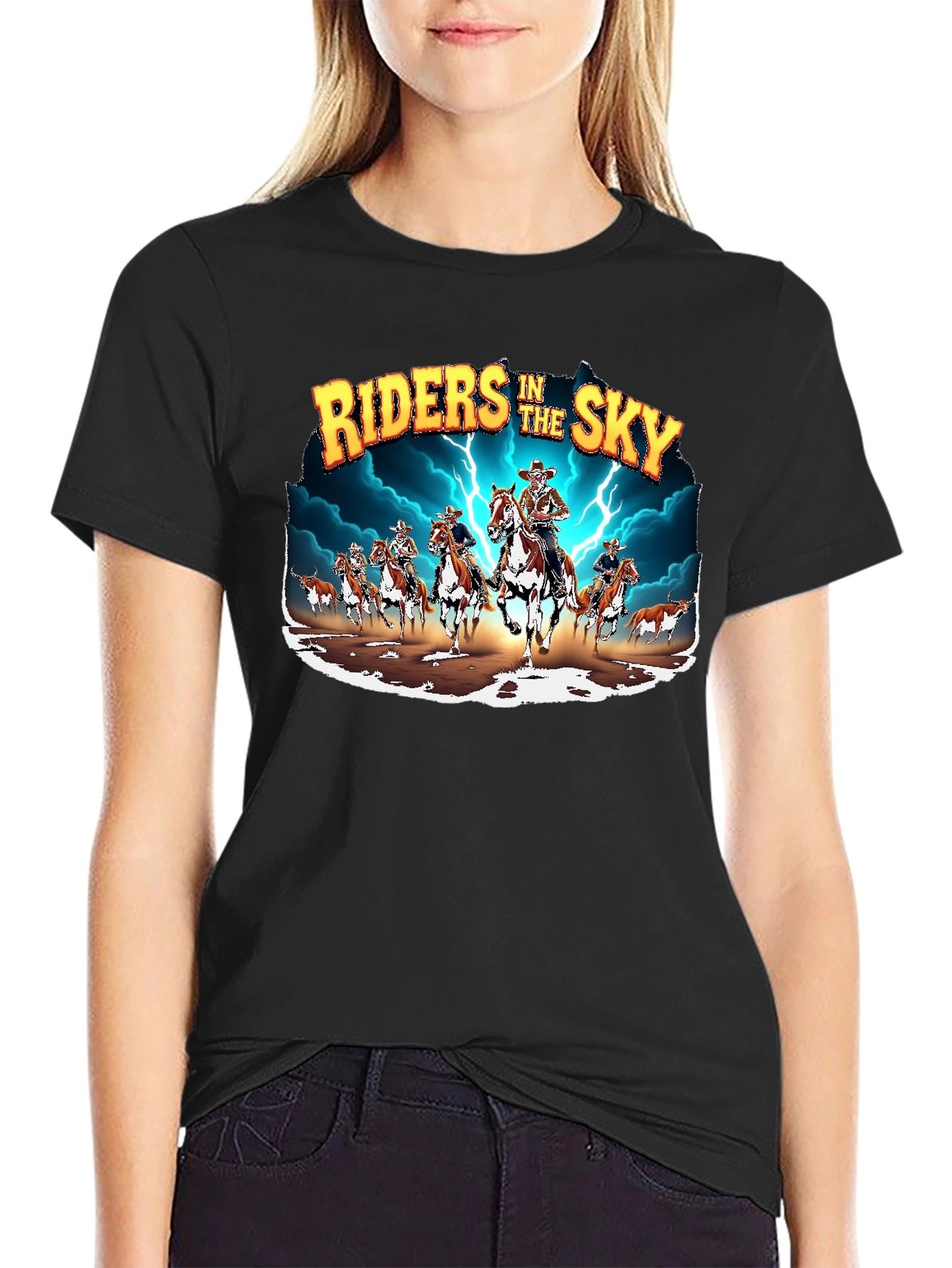 Riders in the Sky Graphic Tee