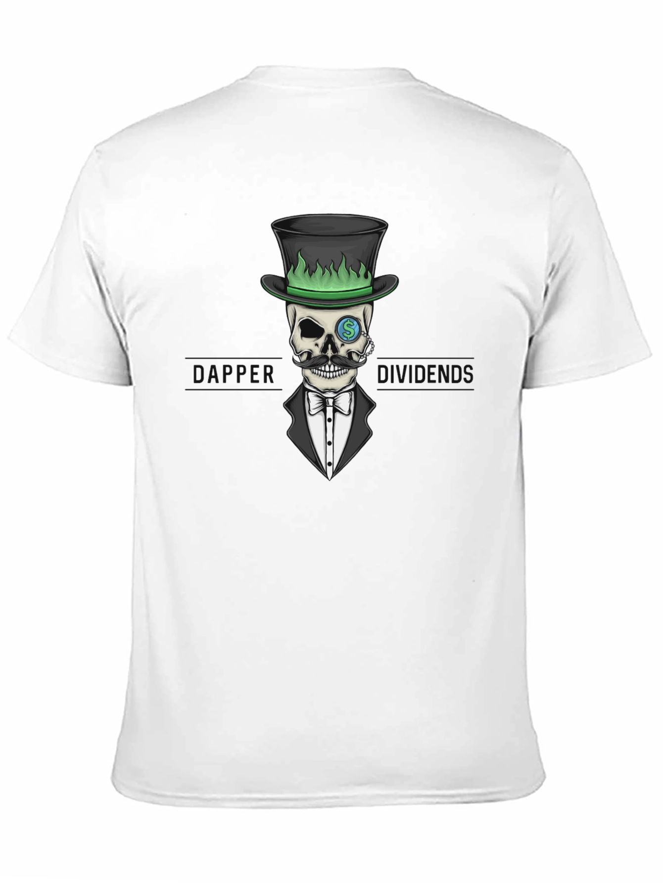Skull Gentleman Black T-Shirt