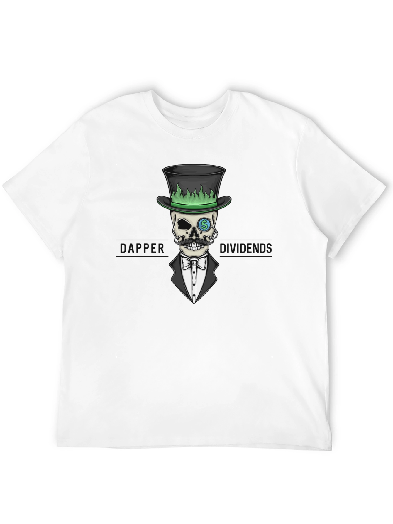 Skull Gentleman Black T-Shirt