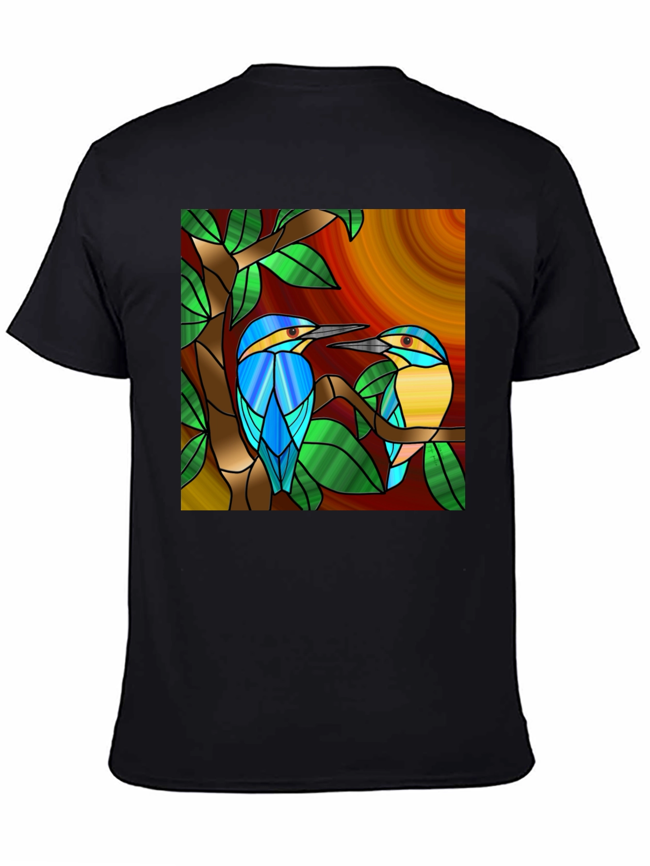 Stained Glass Bird T-Shirt