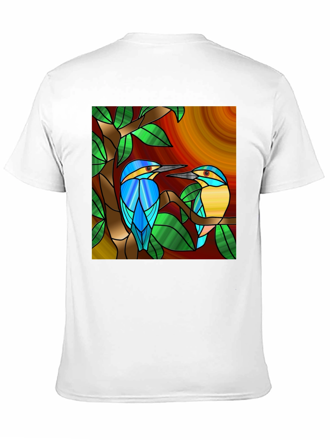 Stained Glass Bird T-Shirt