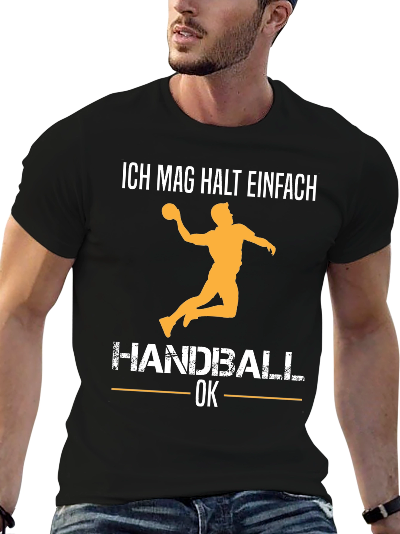 Handball T-Shirt - Ich Mag Halt Einfach