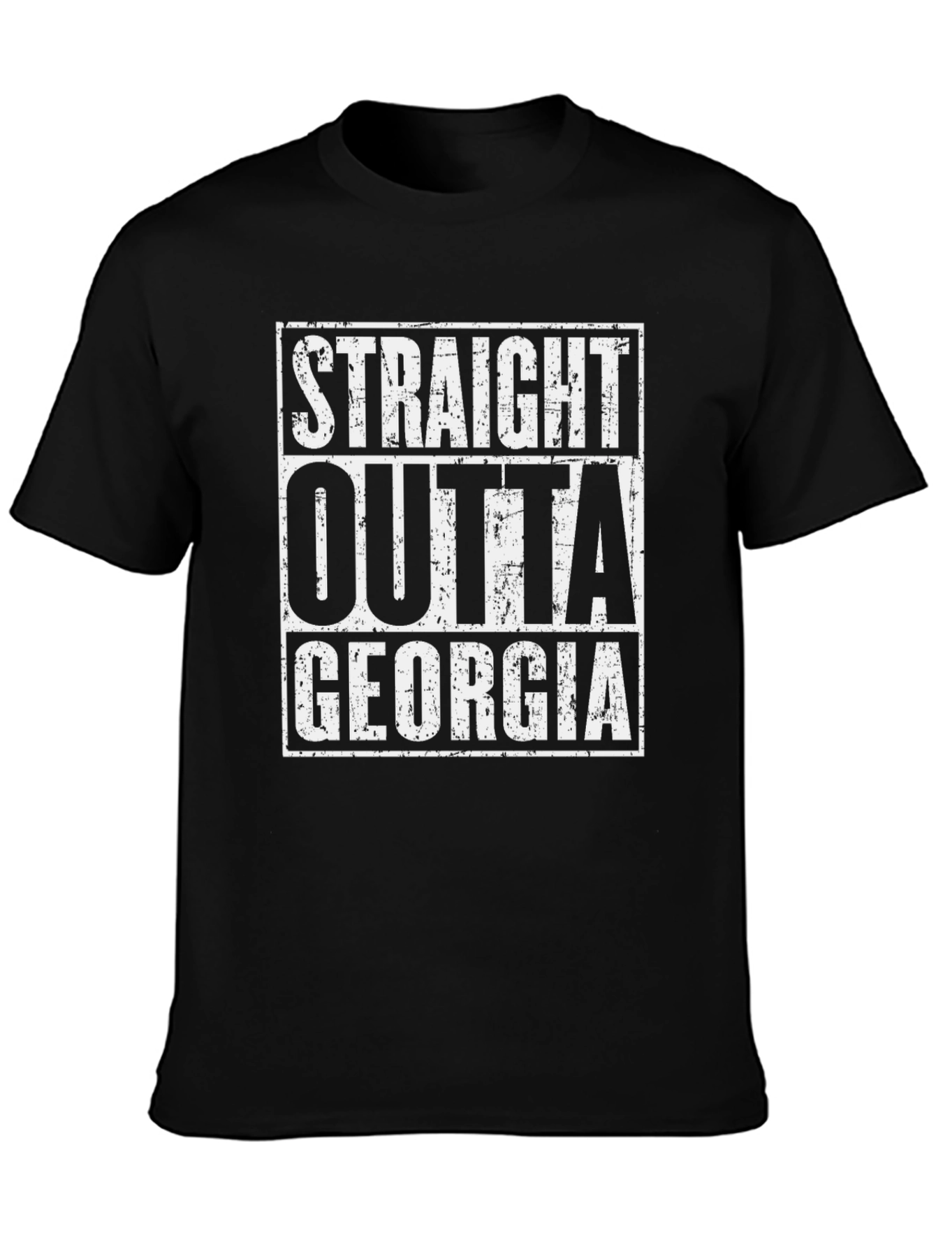 Straight Outta Georgia Graphic T-Shirt