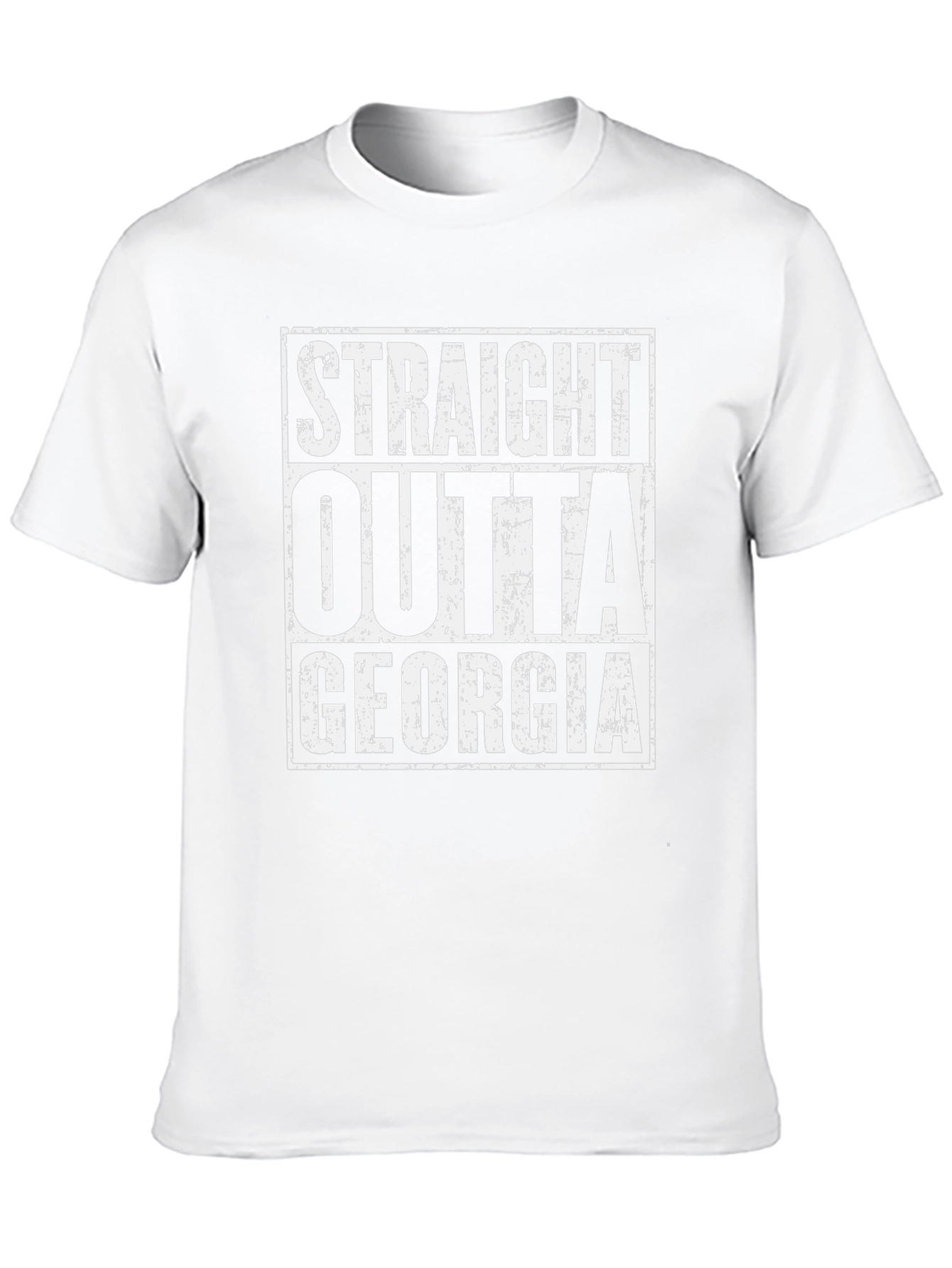 Straight Outta Georgia Graphic T-Shirt
