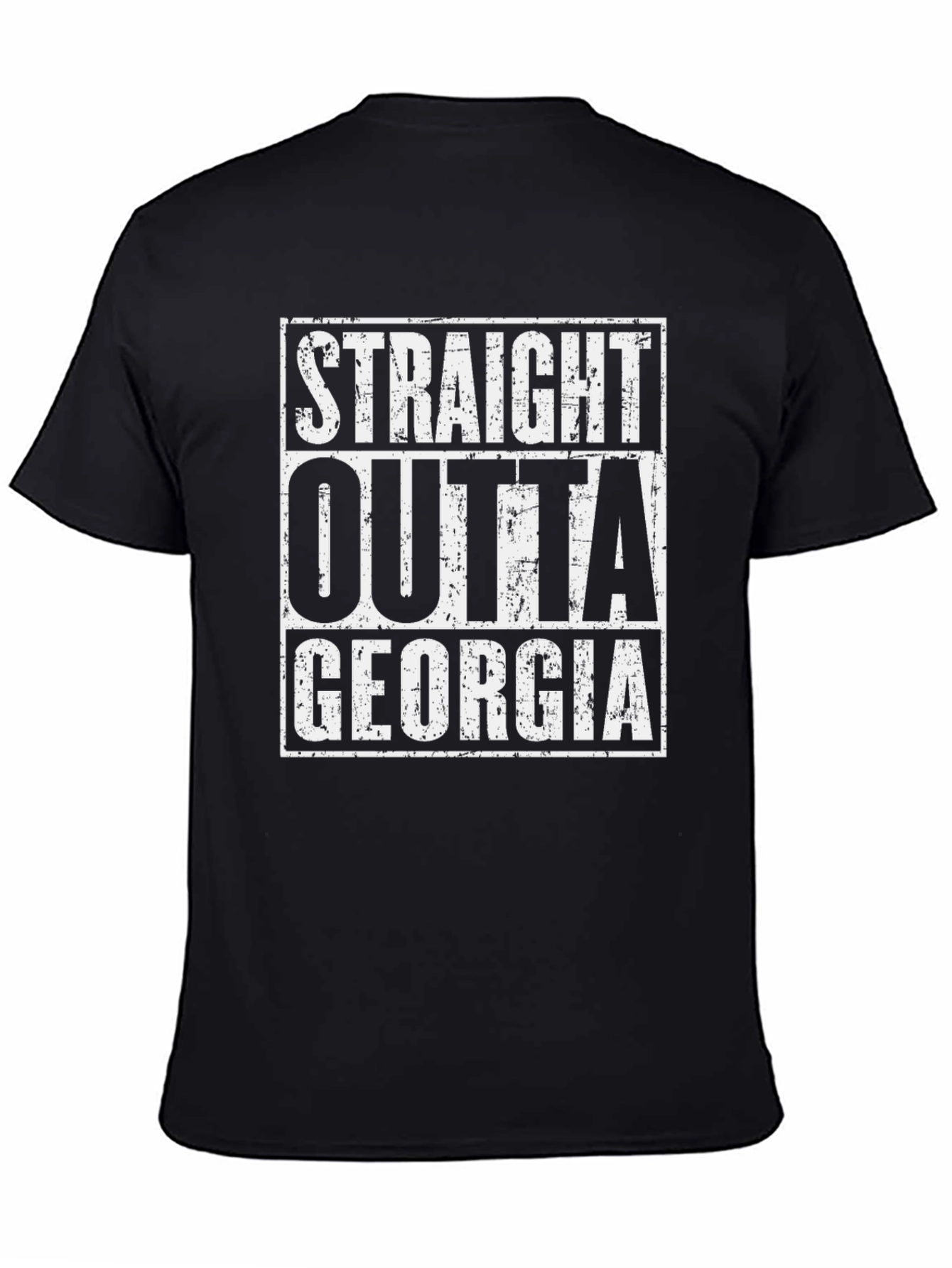Straight Outta Georgia Graphic T-Shirt