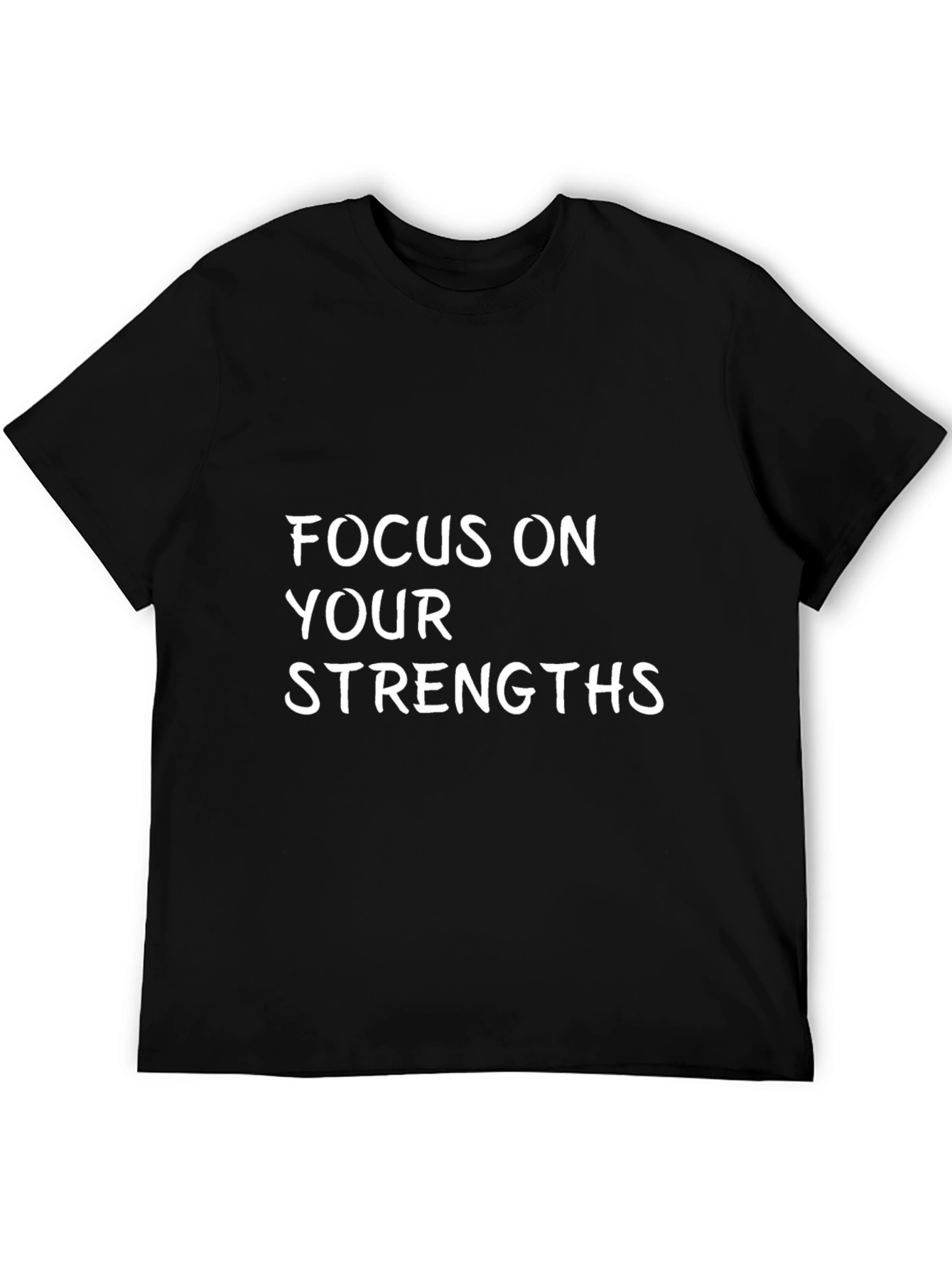 Focus on Your Strengths Black T-Shirt