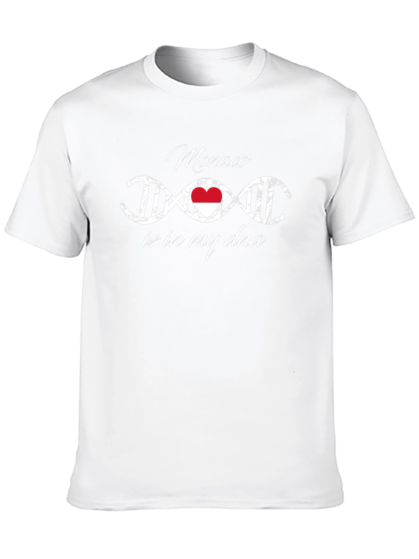 Monaco DNA T-Shirt - Black Cotton Tee