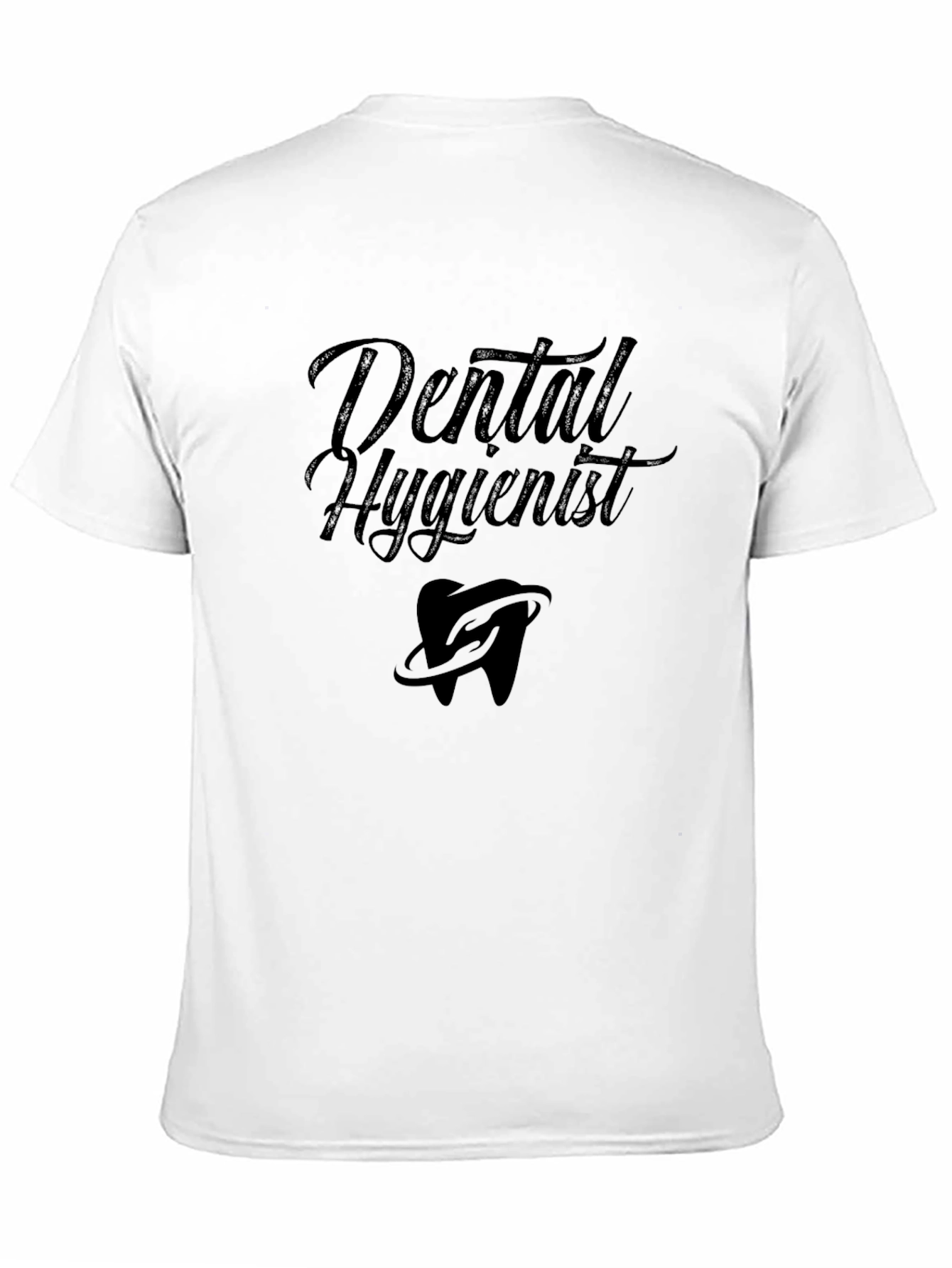 Dental Hygienist Graphic T-Shirt - Black Cotton Tee