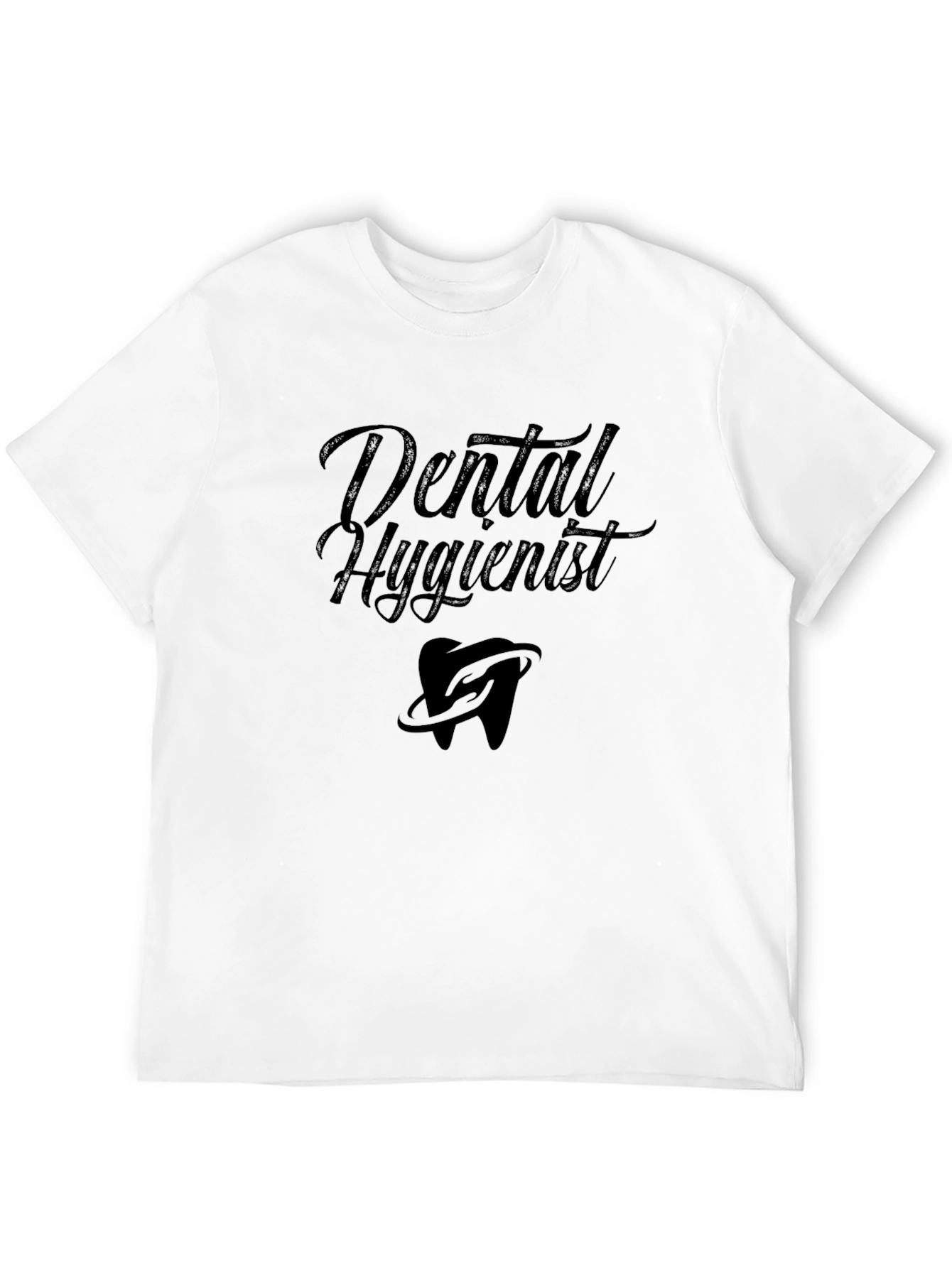 Dental Hygienist Graphic T-Shirt - Black Cotton Tee