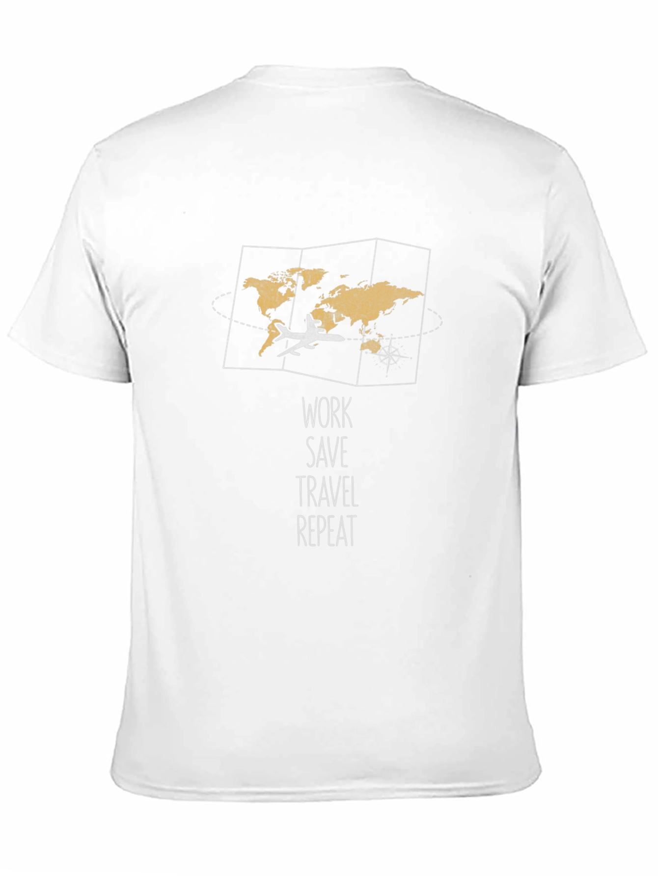 Work Save Travel Repeat T-Shirt