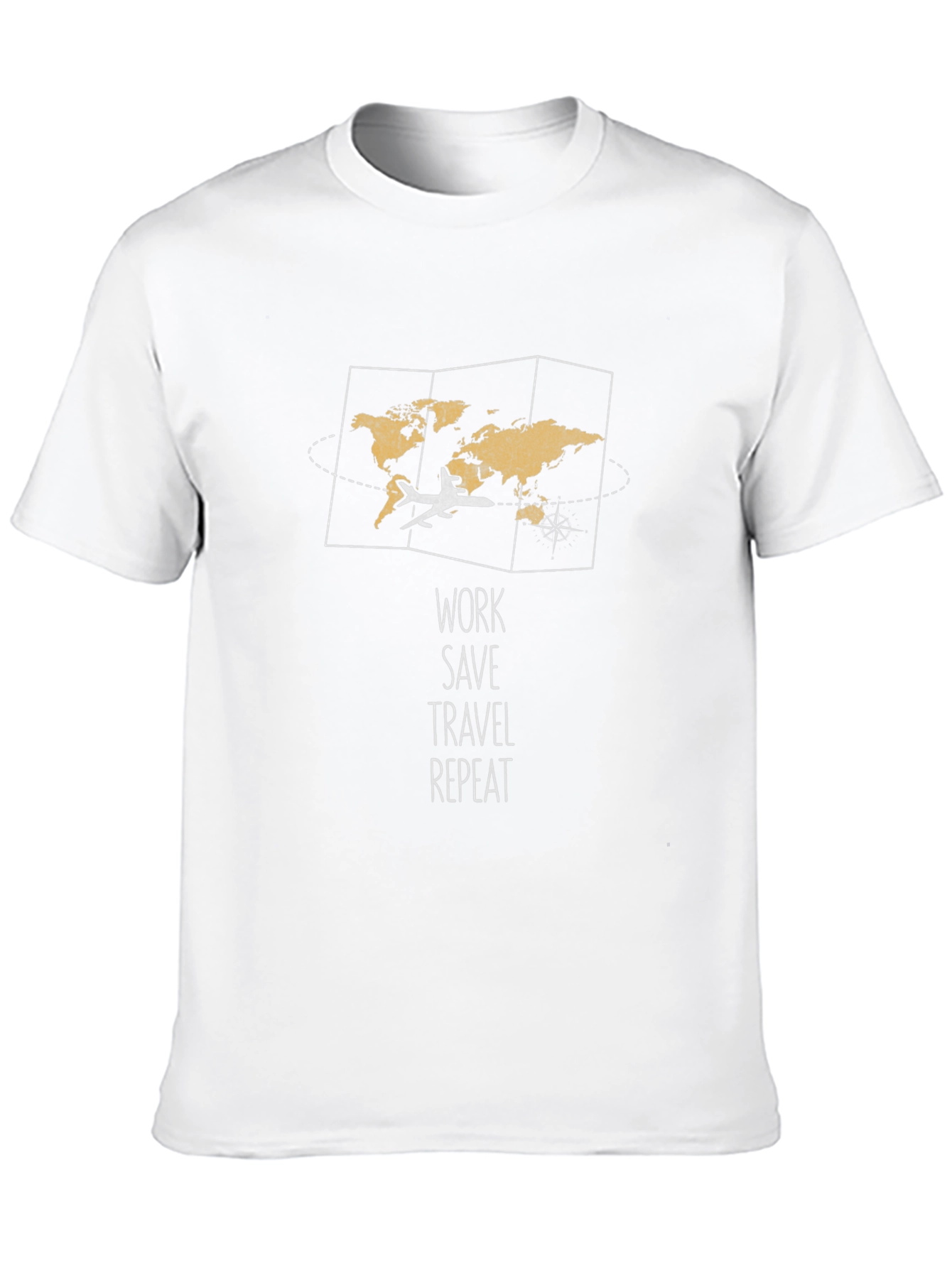 Work Save Travel Repeat T-Shirt