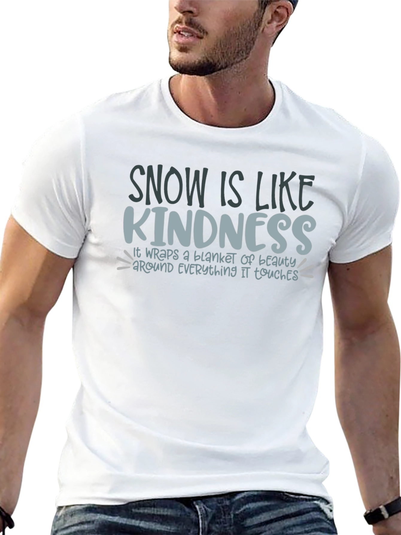 Snow is Like Kindness Graphic Tee